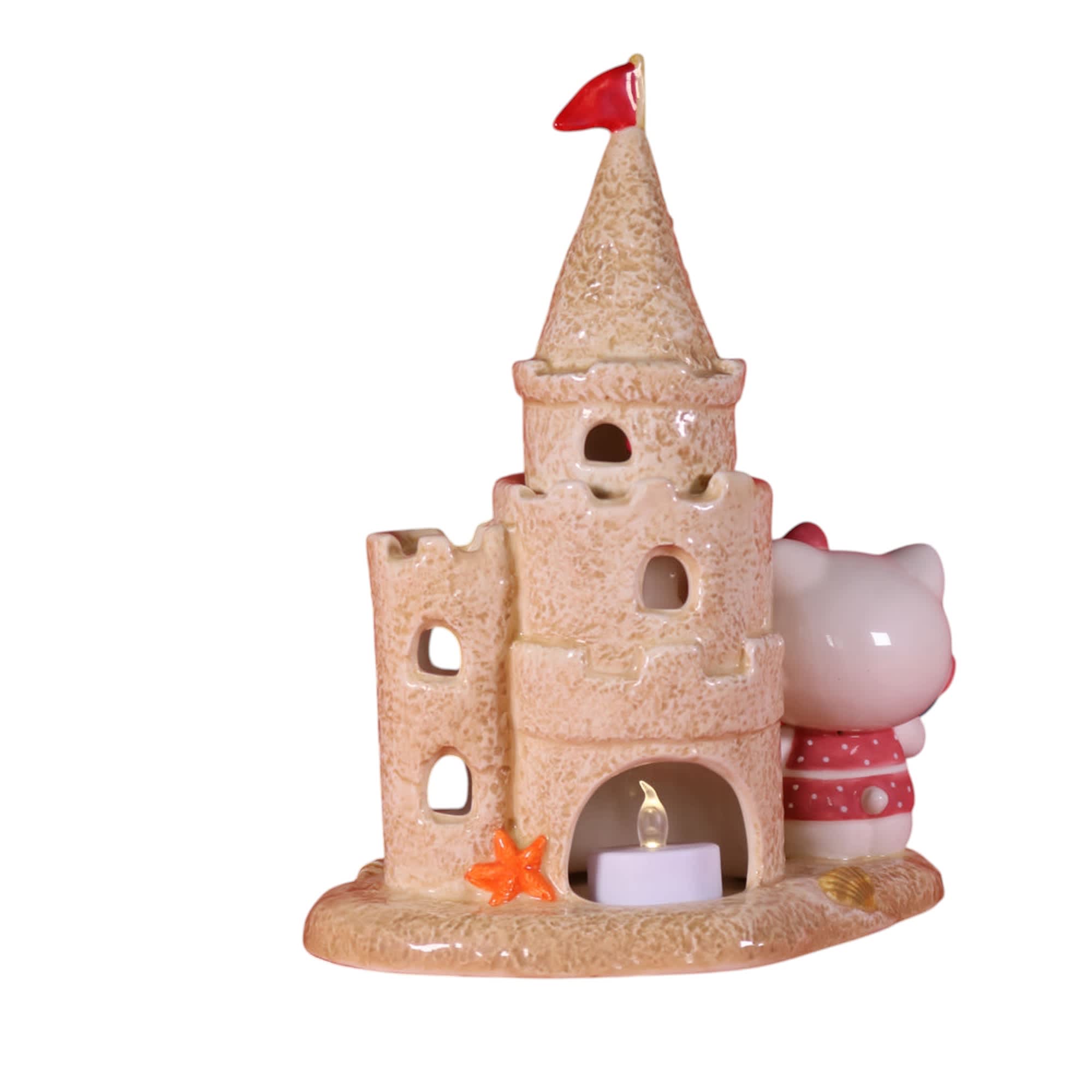 Hello Kitty Sand Castle Candle House - Image 2