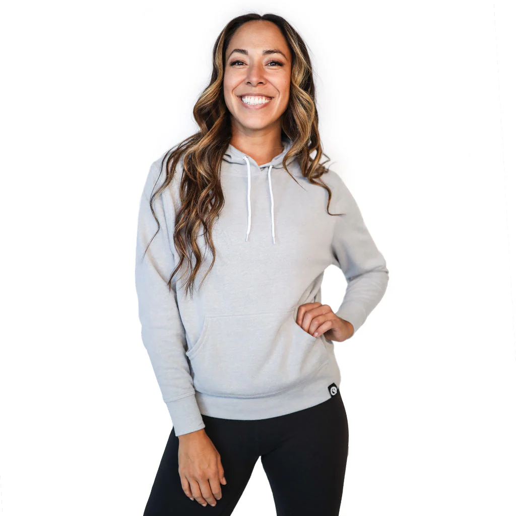 Hero Hoodie Lite Pullover (Heather Gray) - Image 5