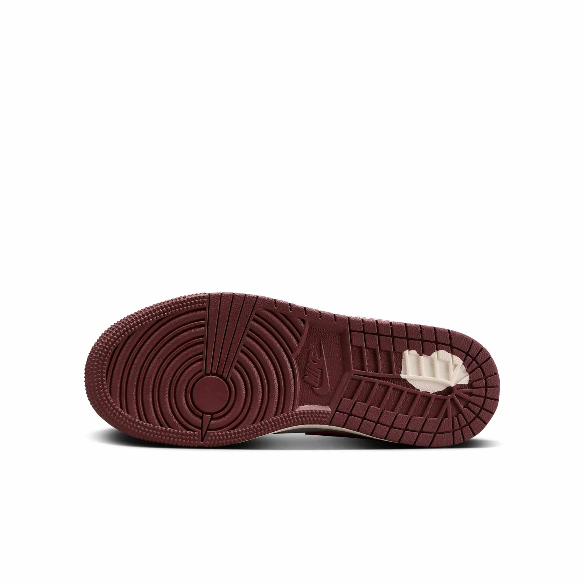 Air Jordan Grade School Retro 1 Mid Se 'Bread, Butter & Sole' Sneakers - Image 5