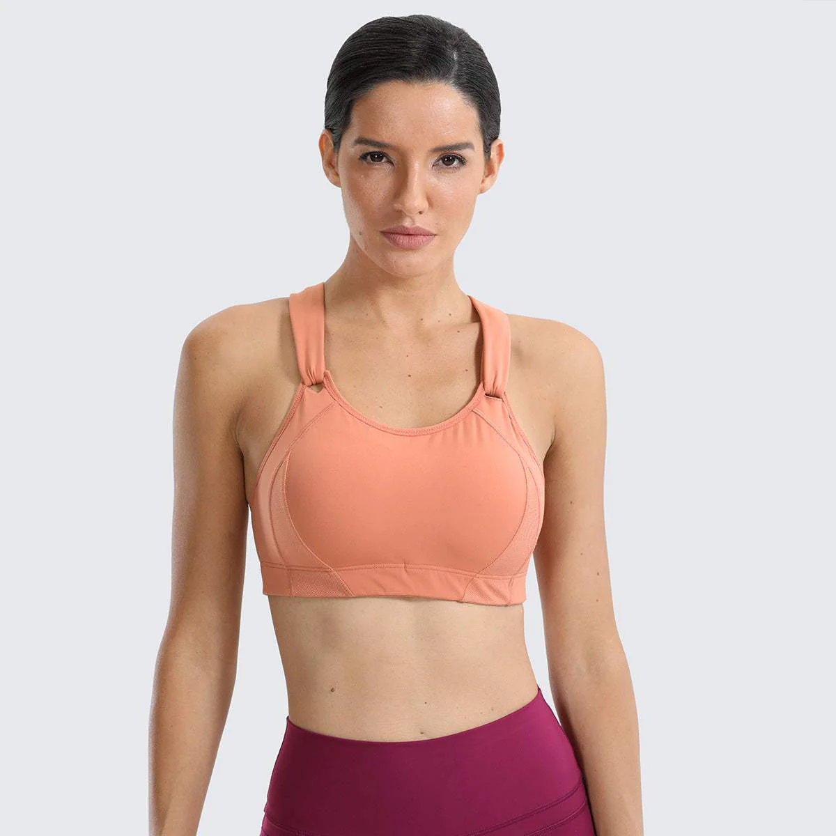 High Impact Lightly Padded Wireless Active Bra - Image 222