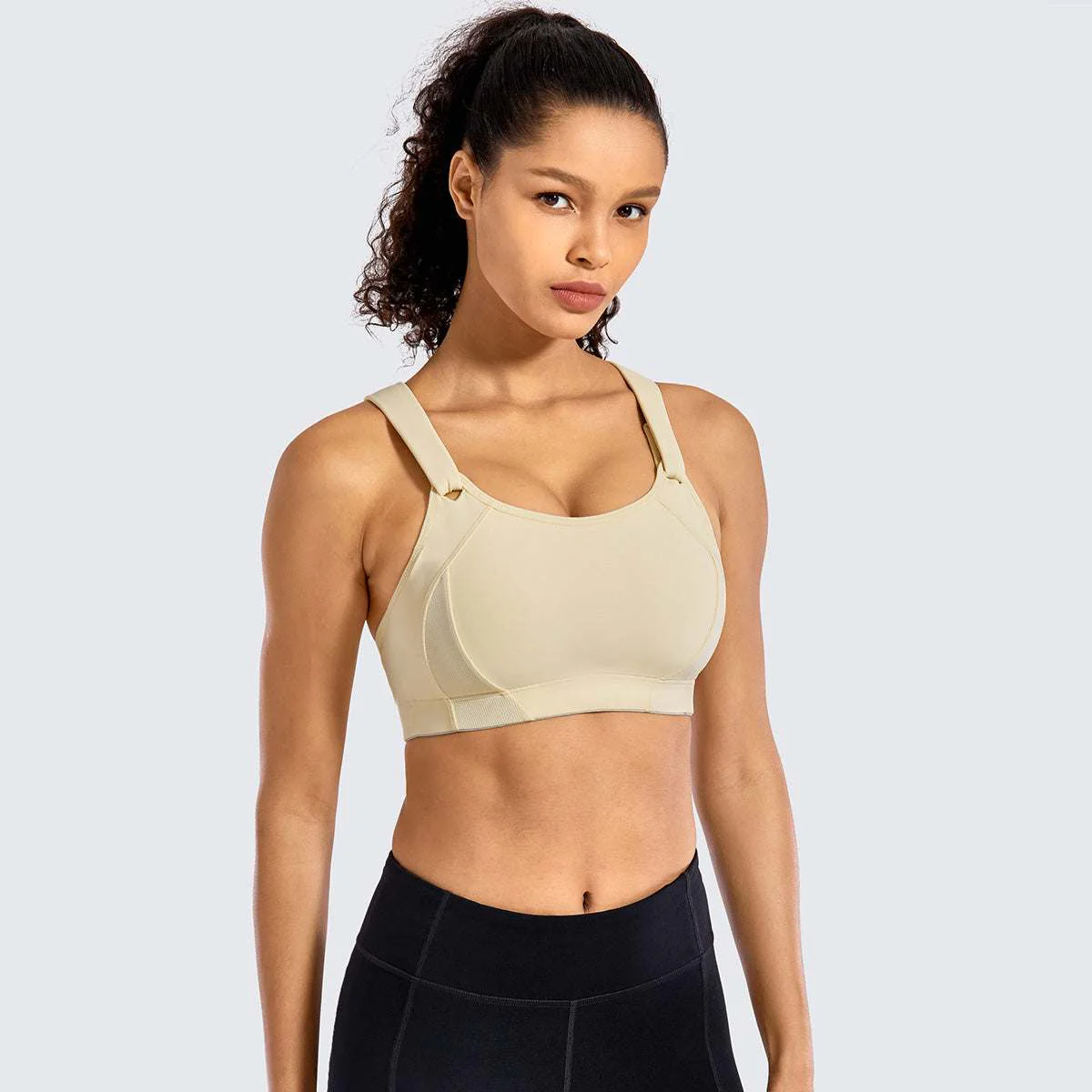 High Impact Lightly Padded Wireless Active Bra - Image 233