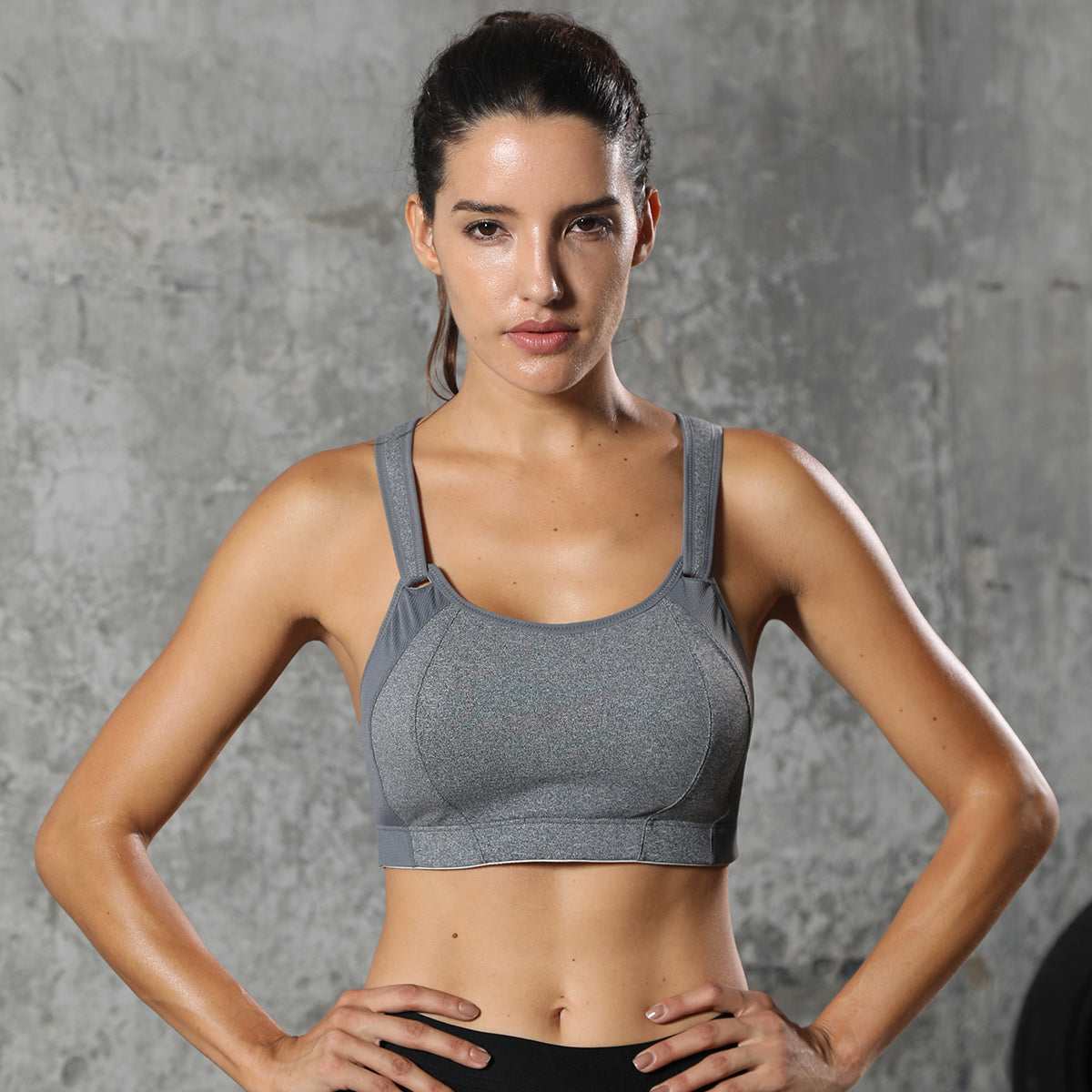 High Impact Mesh Insert Wireless Running Bra - Image 63