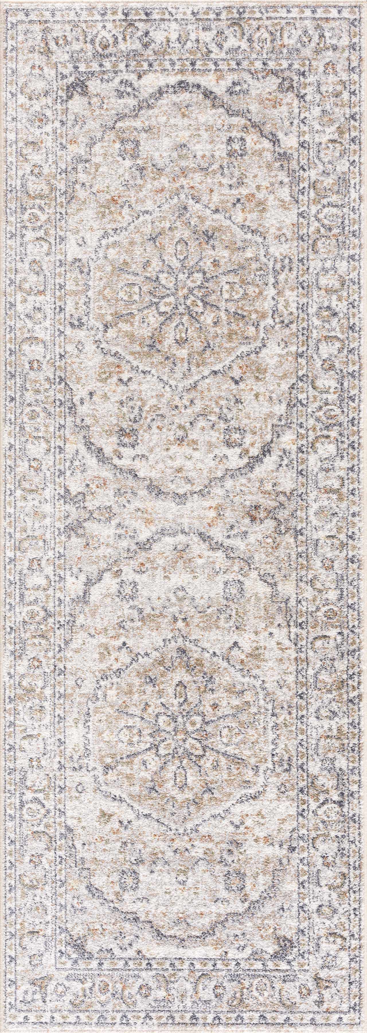 Hiti Cream Flat Pile Washable Rug - Image 11