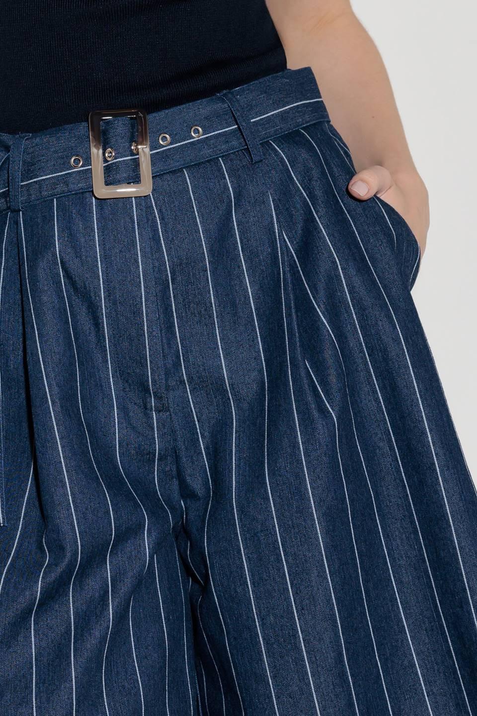 Hold Joy in Indigo Woven Short - Image 2