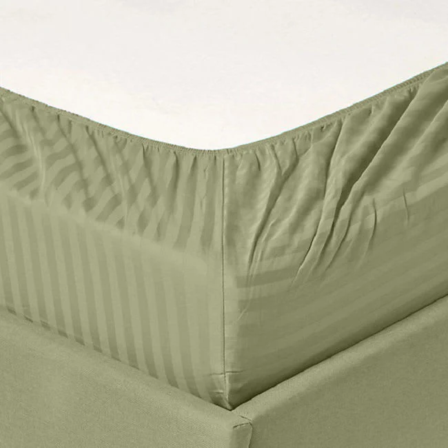 Home Sweet Home Dream Life Style Collection 1200 Thread Count Luxury Hotel Stripe Deep Pocket 100% Egyptian Cotton Bed Sheet Set - Image 39