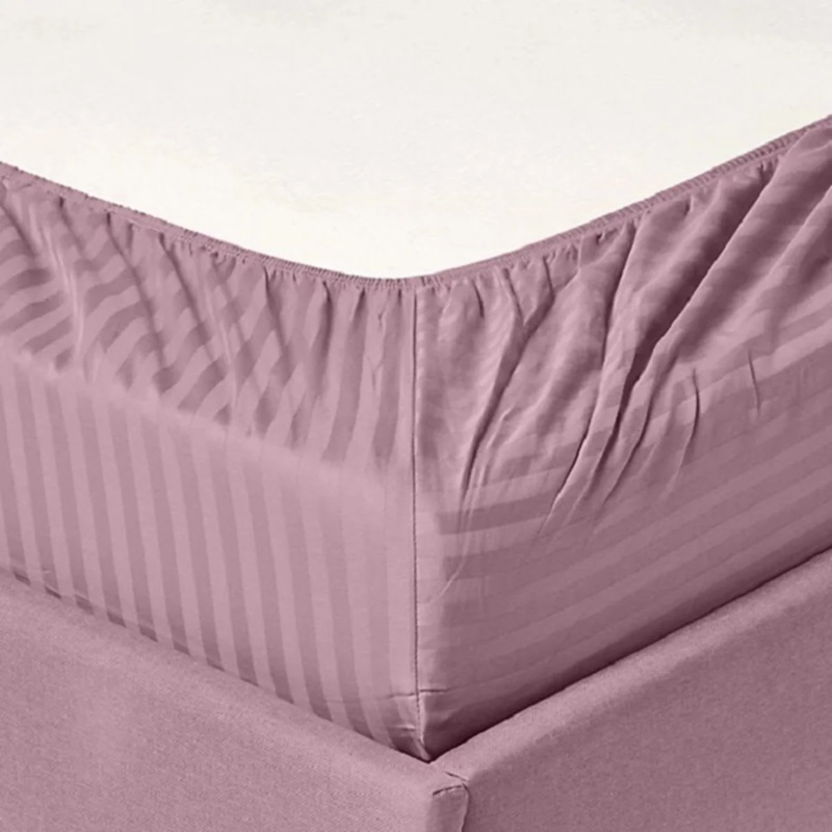 Home Sweet Home Dream Life Style Collection 1200 Thread Count Luxury Hotel Stripe Deep Pocket 100% Egyptian Cotton Bed Sheet Set - Image 51