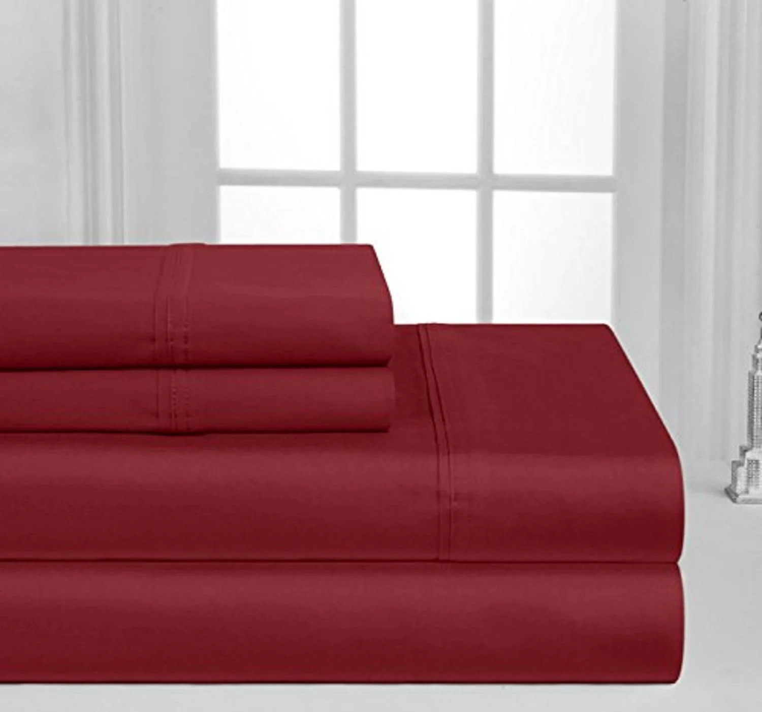 Home Sweet Home Dream Milano Collection 1000 Thread Count Deep Pocket Egyptian Quality Cotton Bed Sheet Set - Image 58