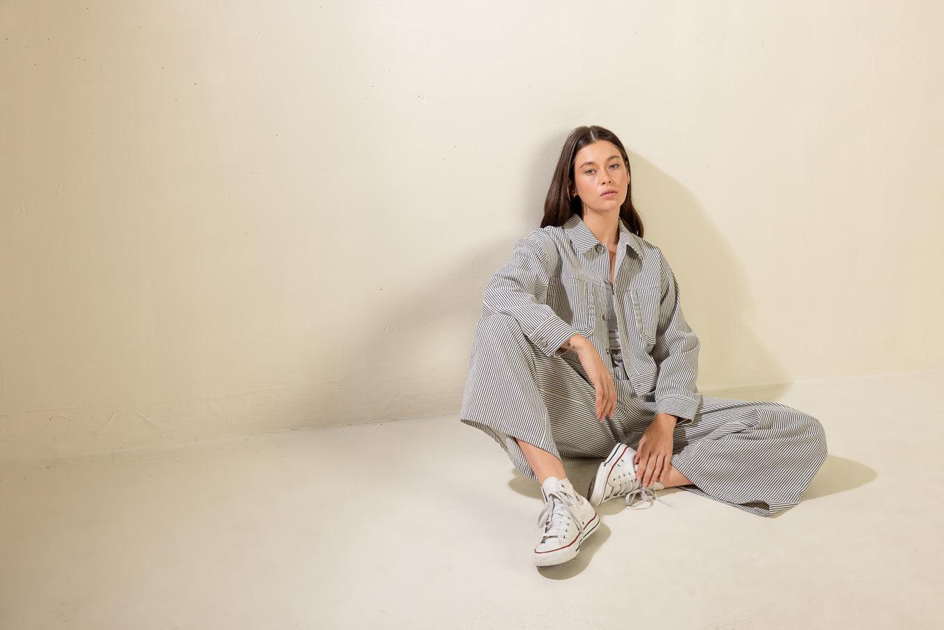Honestly Love You Twill Crop Jacket - Image 8