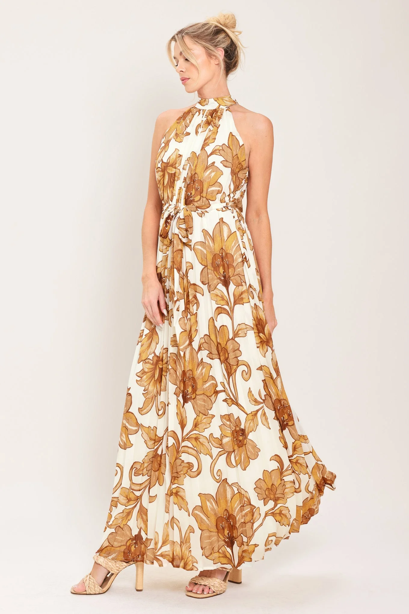 Honey Luxe Woven Maxi Dress - Image 5