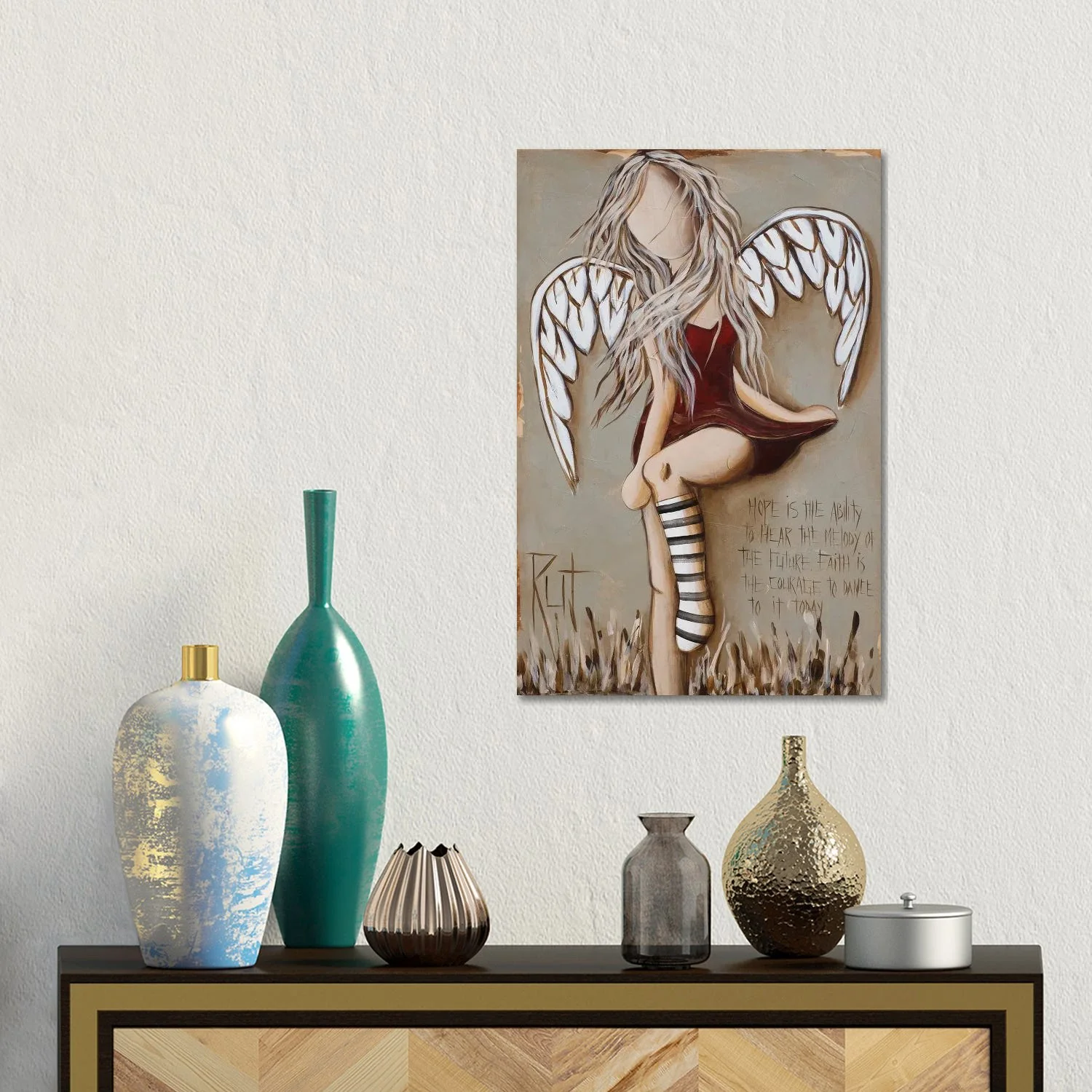 Hope Is The Ability by Ruth's Angels - Canvas Gallery Wrap - Image 5