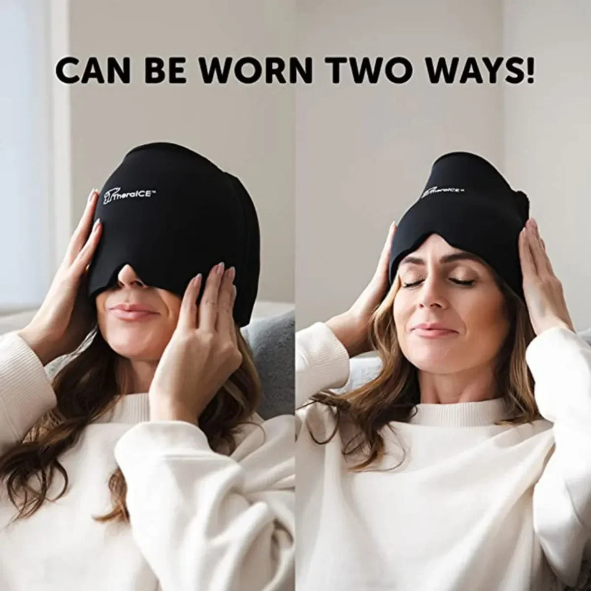 Hot/Cold Therapy Head Cap with Sinus Coverage - Image 16