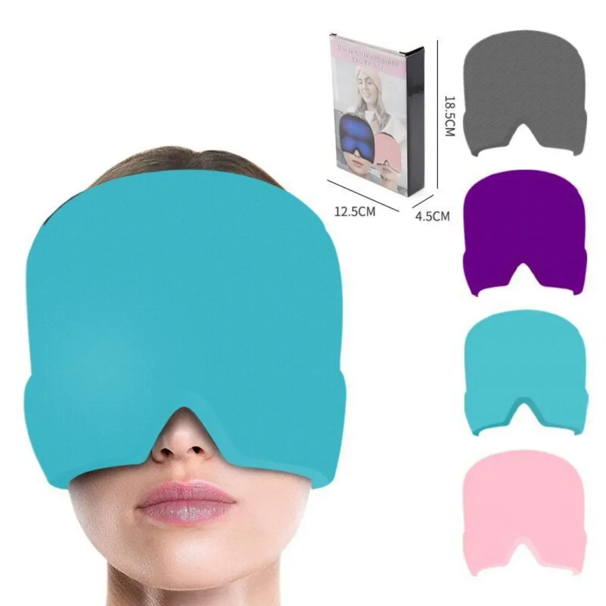 Hot/Cold Therapy Head Cap with Sinus Coverage - Image 4