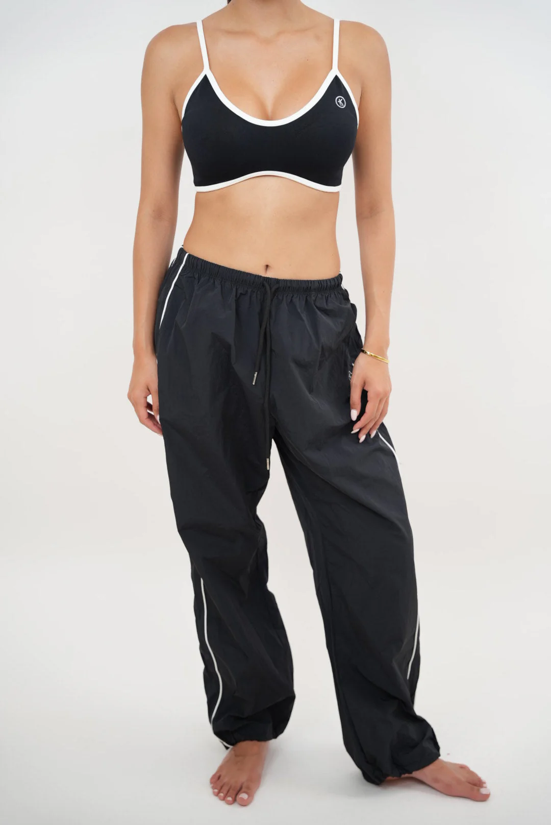 I Accept Change with Grace Black Versatile Relaxed Fit Pant - Image 5