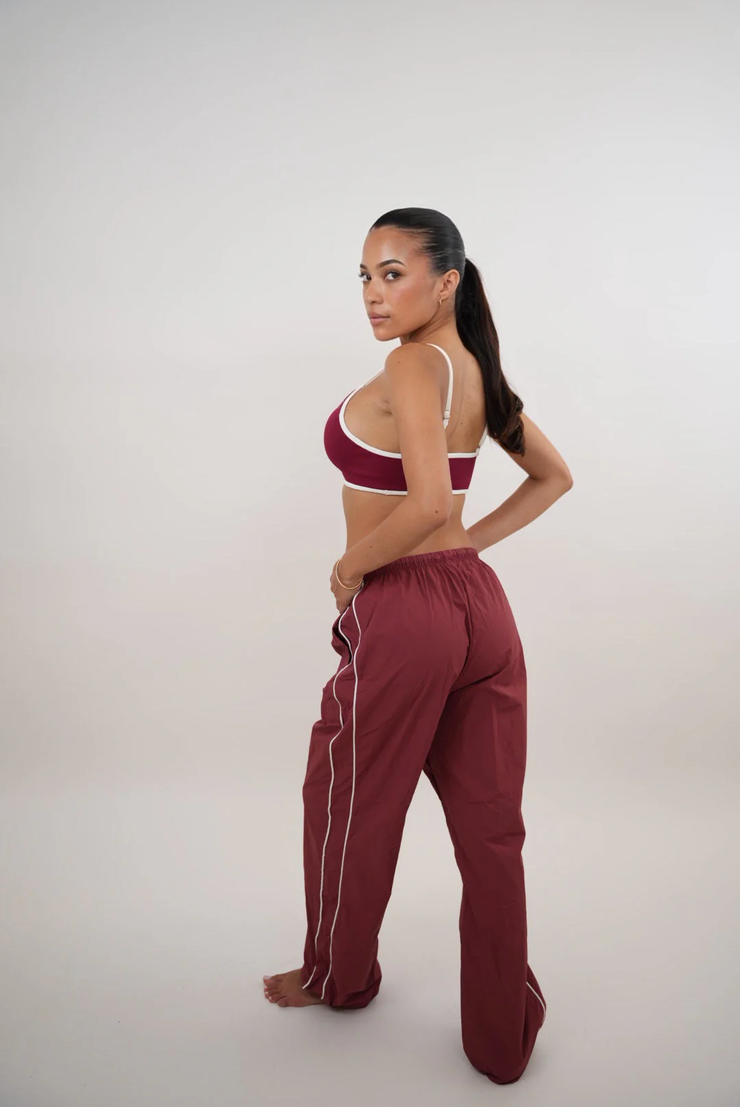 I Accept Change with Grace Red Versatile Relaxed Fit Pant - Image 6