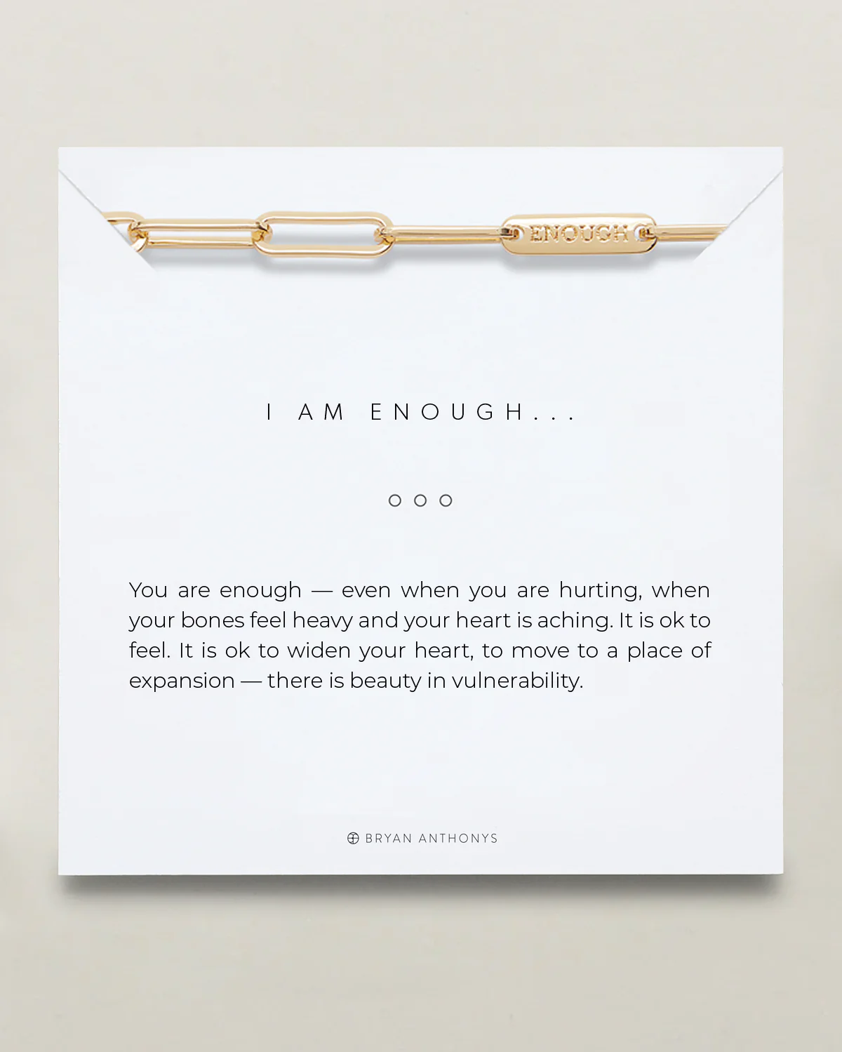 I Am Enough Necklace