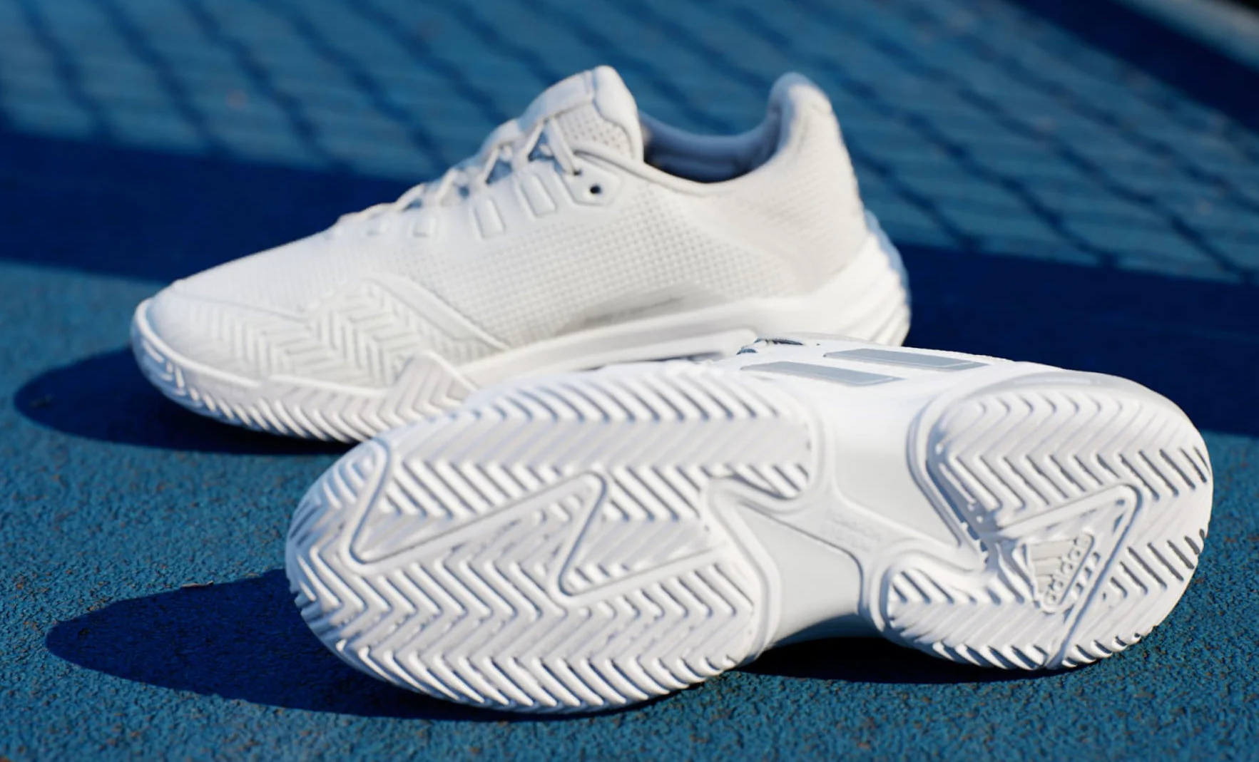 [IF0407] Womens adidas Barricade 13 'Cloud White Core Black Grey' - Image 5