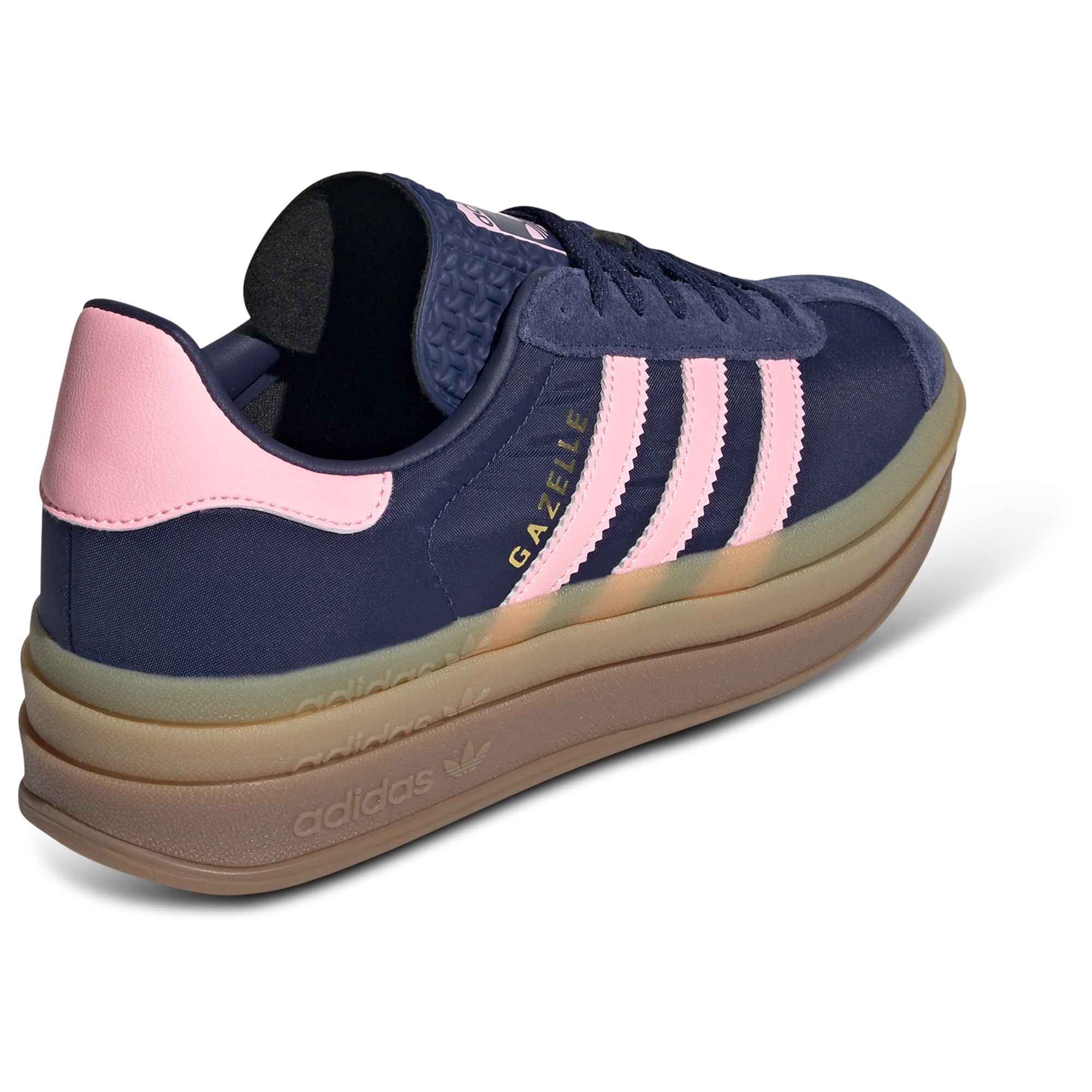 [IG4390] Womens adidas Gazelle Bold 'Dark Blue Pink Spark' - Image 3