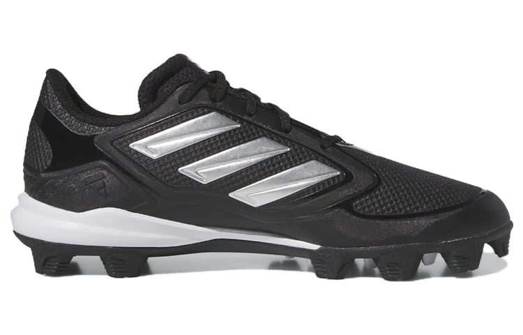 [ig7138] Womens adidas Purehustle 3 Md 'core Black Silver Metallic' - Image 3