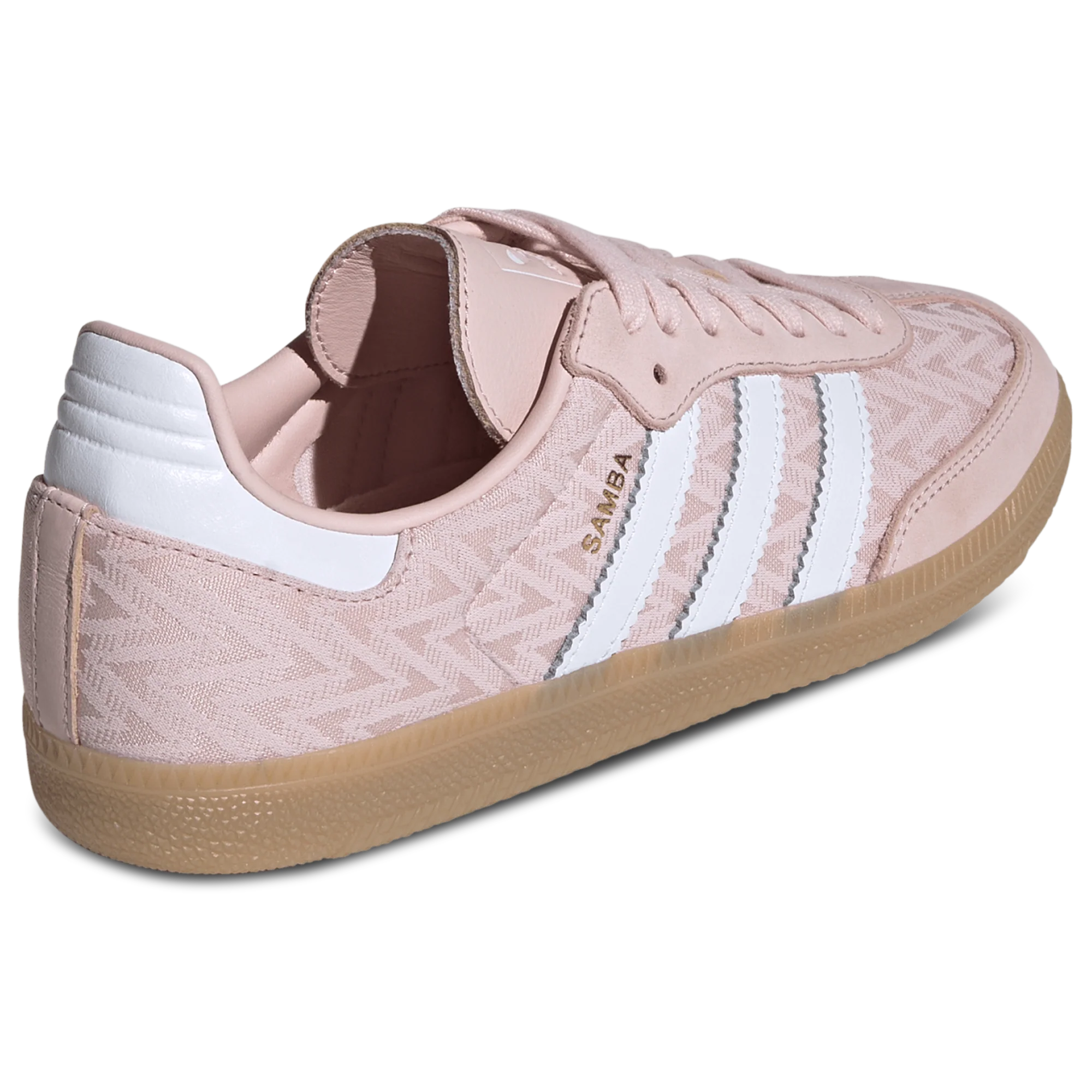 [IH3977] Womens adidas Samba OG 'Sandy Pink White Gold' - Image 3