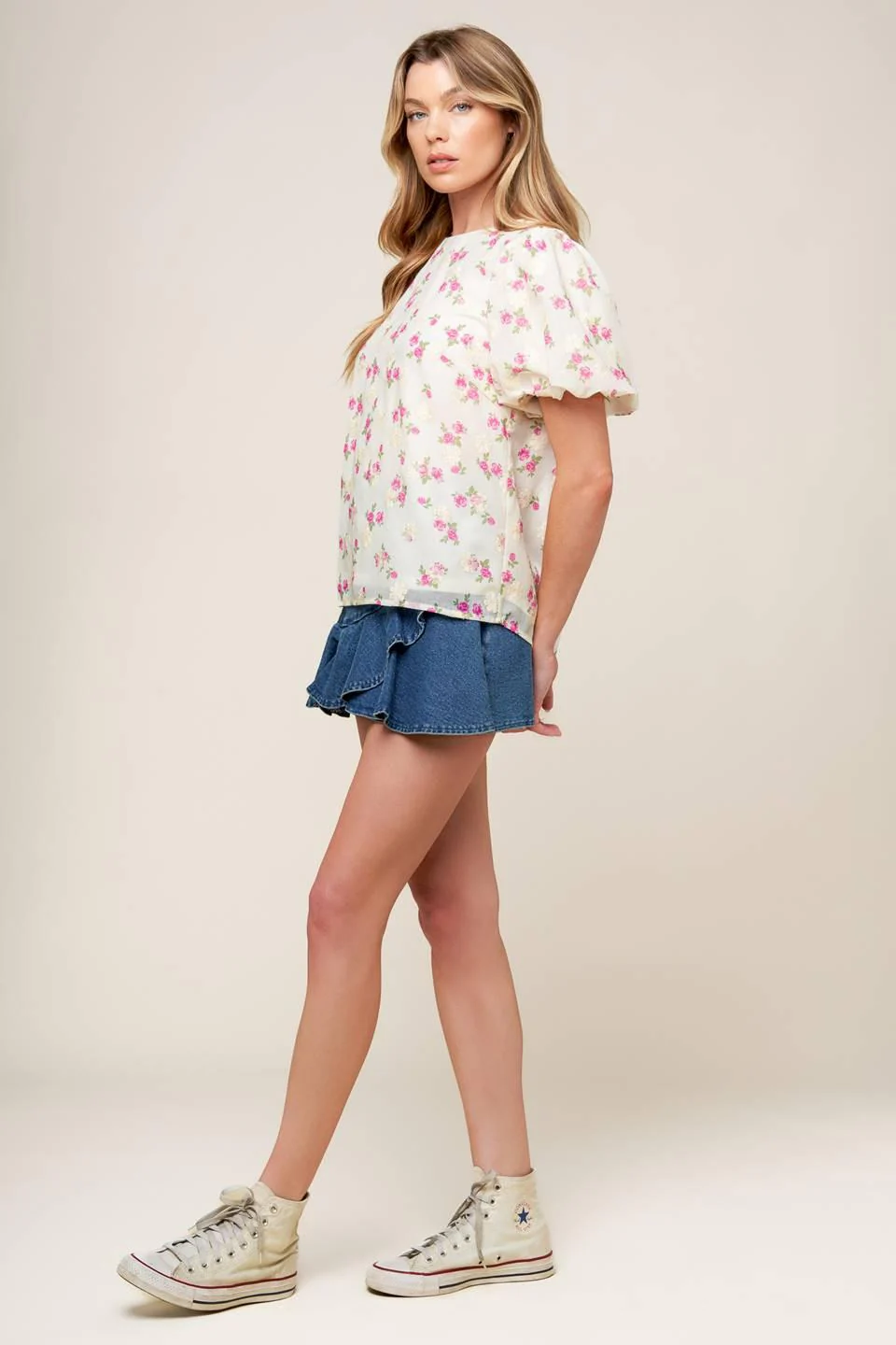 I'll Think About Cream Woven Top - Image 6