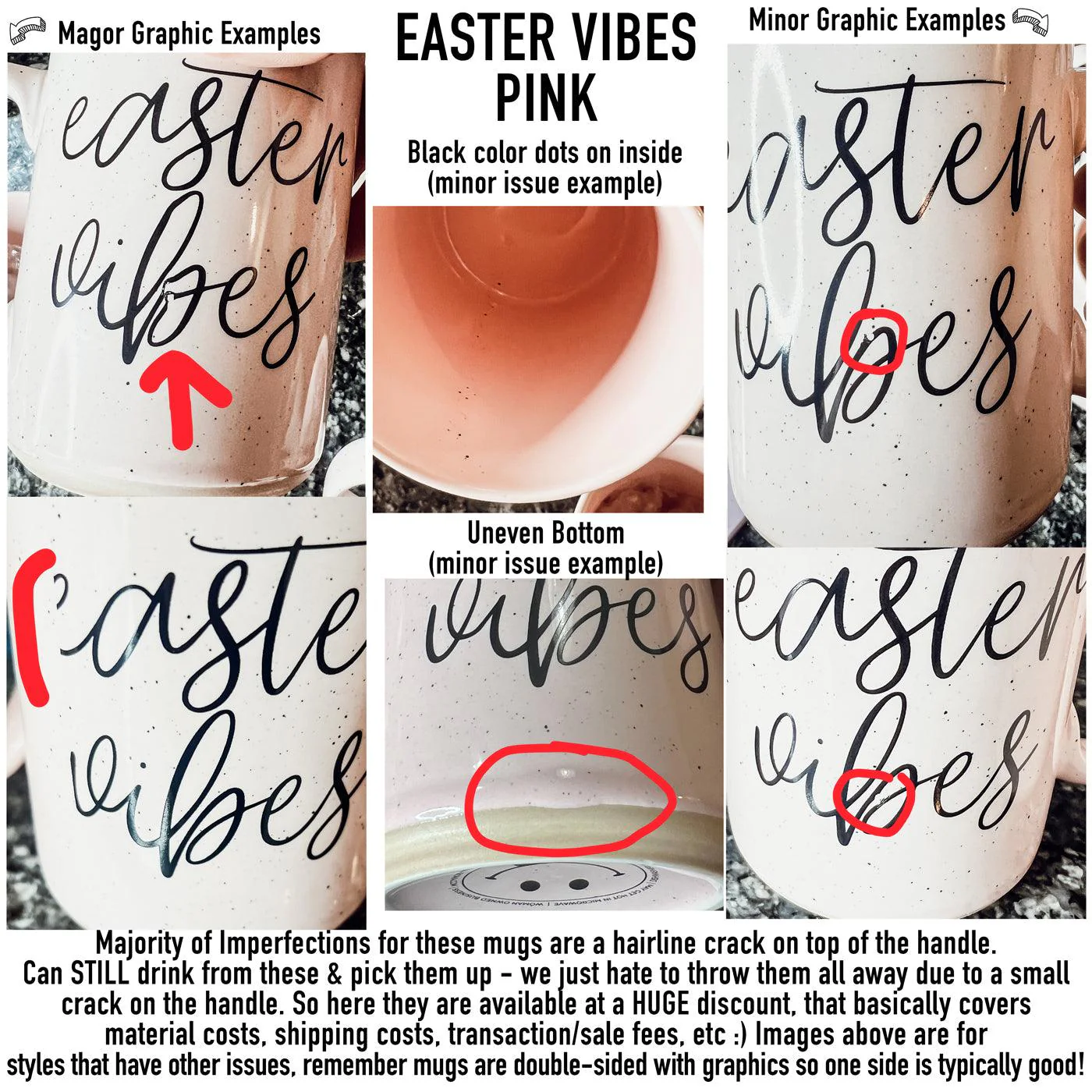 Imperfect Easter Mugs (Read Description) by Gia Roma - Image 20