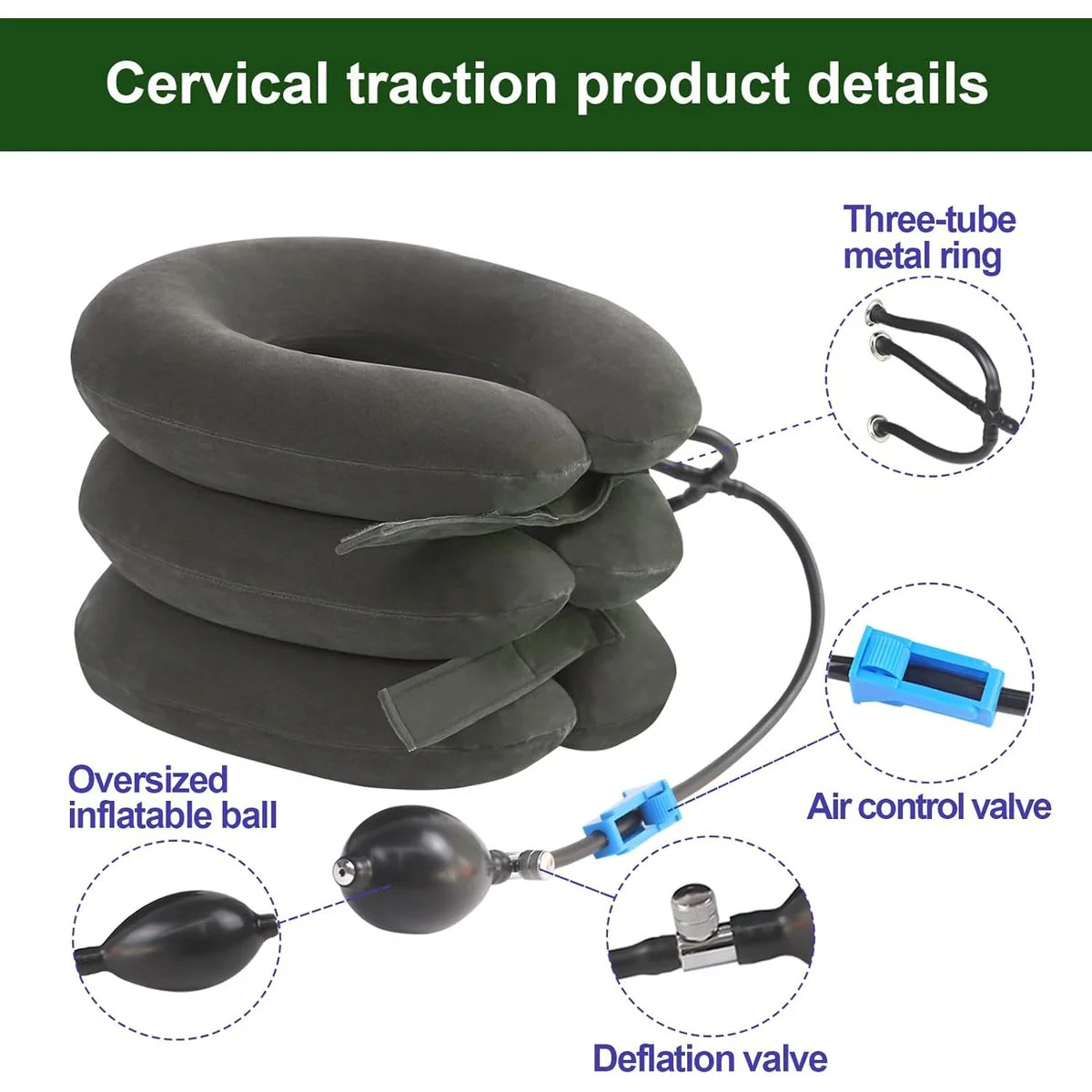 Inflatable Cervical Neck Traction Device - Image 4