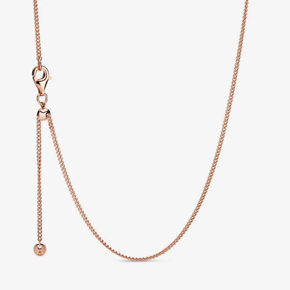 Mint & Lily Italian Milano Sterling Silver Adjustable Chain Necklace - Image 7