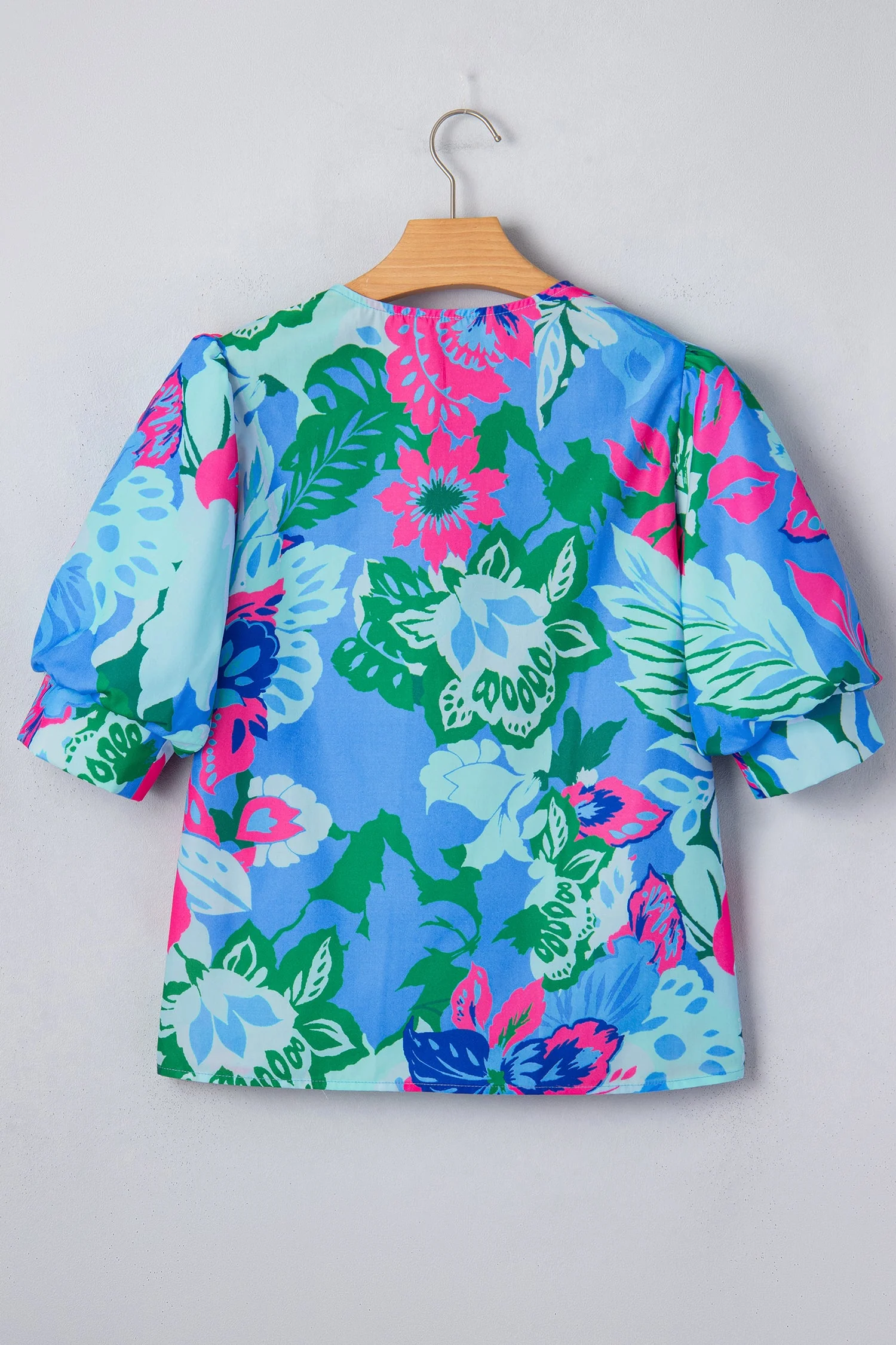 Threaded Pear Ivanna Print Half Sleeve Blouse - Image 10