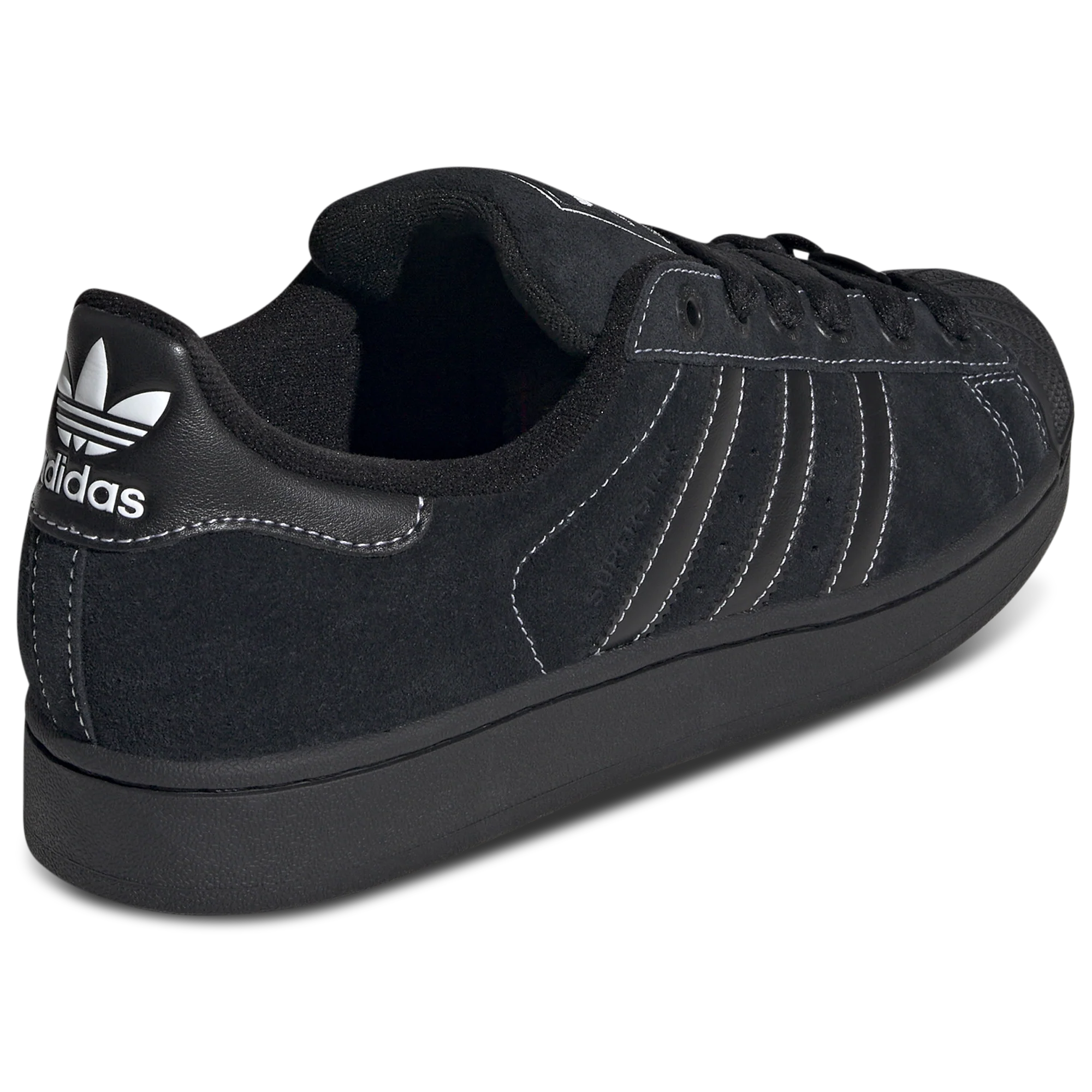 [JH5470] Mens adidas Superstar II 'Core Black' - Image 3