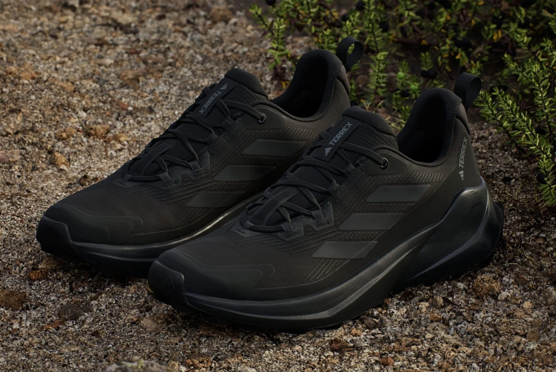 [JH6407] Mens adidas Terrex Trailmaker 2 'Triple Black' - Image 2