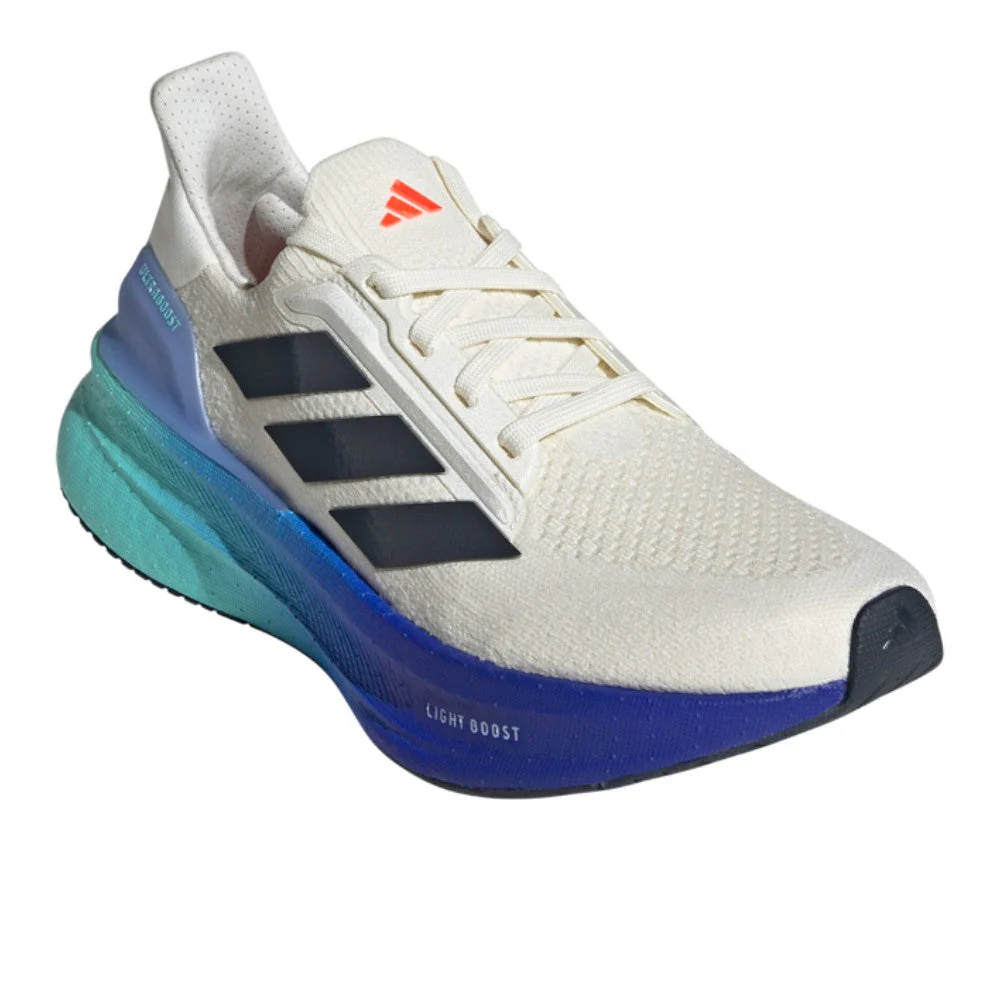 [JI3056] Mens adidas Ultraboost 5X 'Off White Aurora Ink Solar Red' - Image 2