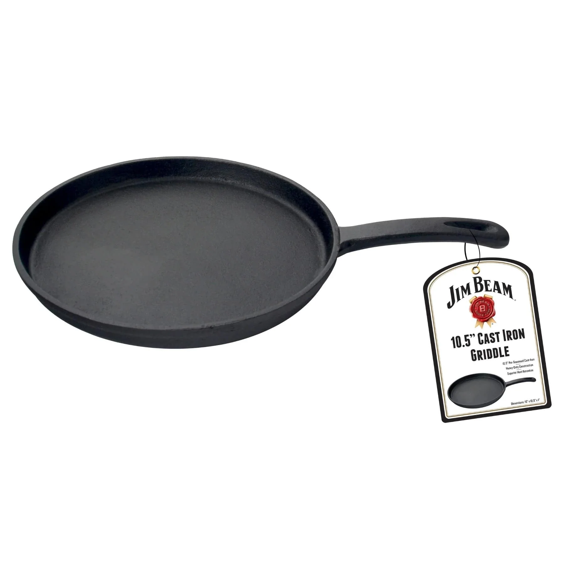 Jim Beam Cast Iron 10.5" Griddle - Image 4