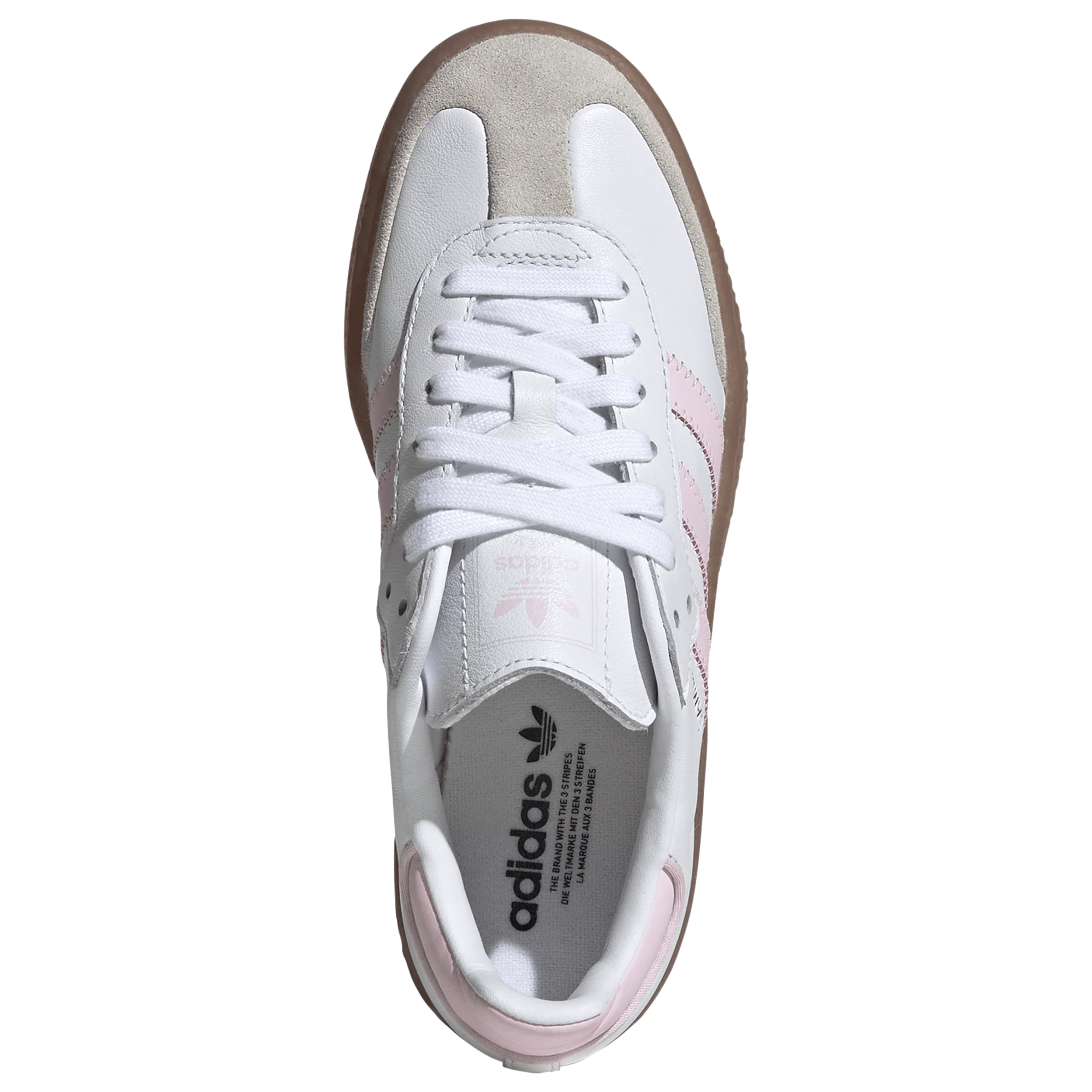 [JQ1237] Youth adidas Sambae 'Cloud White Clear Pink Gold Metallic' - Image 4