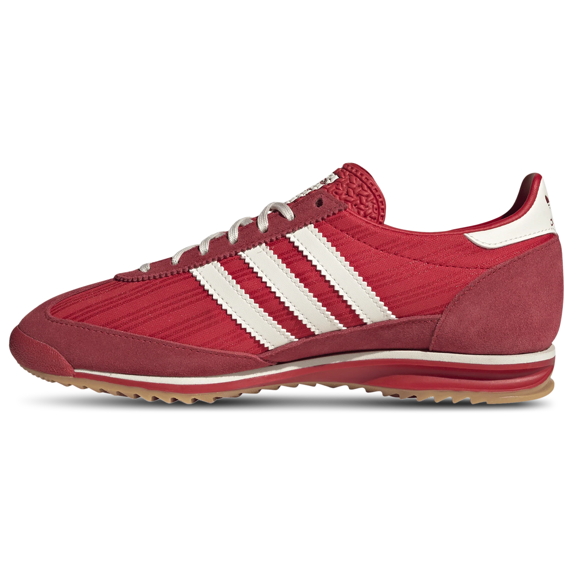 [JQ8315] Womens adidas SL 72 OG 'Scarlet Red White' - Image 2