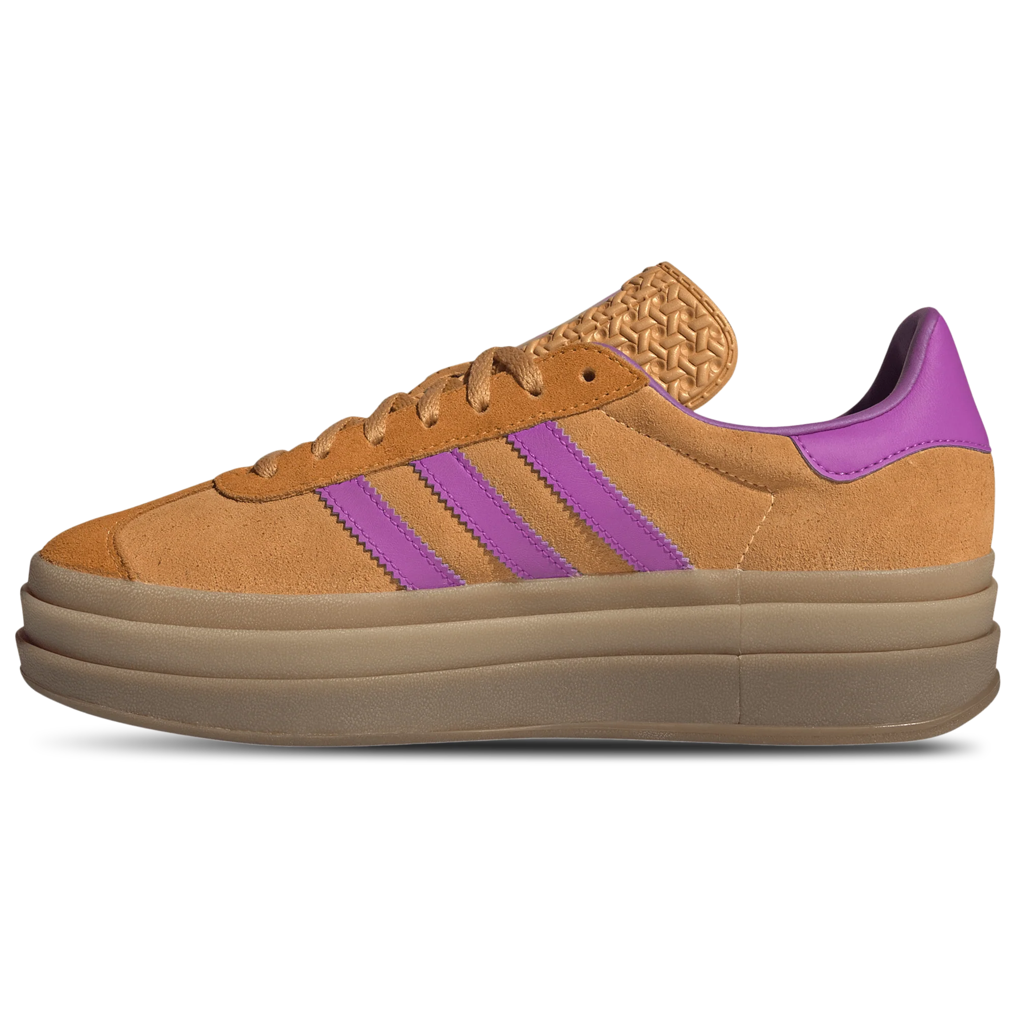 [JS3895] Womens adidas Gazelle Bold 'Flash Orange' - Image 2