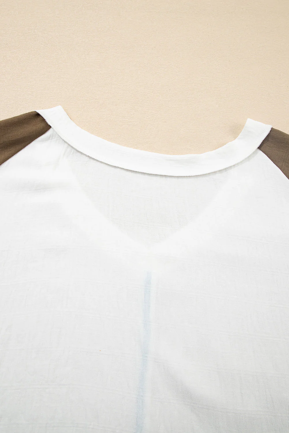 Threaded Pear Julietta Patchwork Balloon Sleeve PLUS Blouse - Image 14
