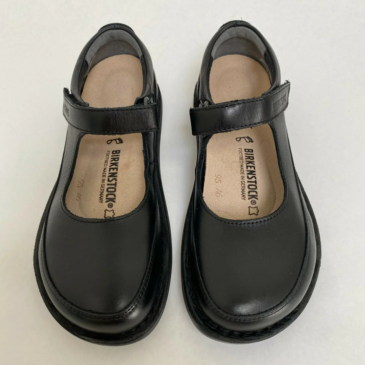 Birkenstock June Kids Leather Black - Image 3