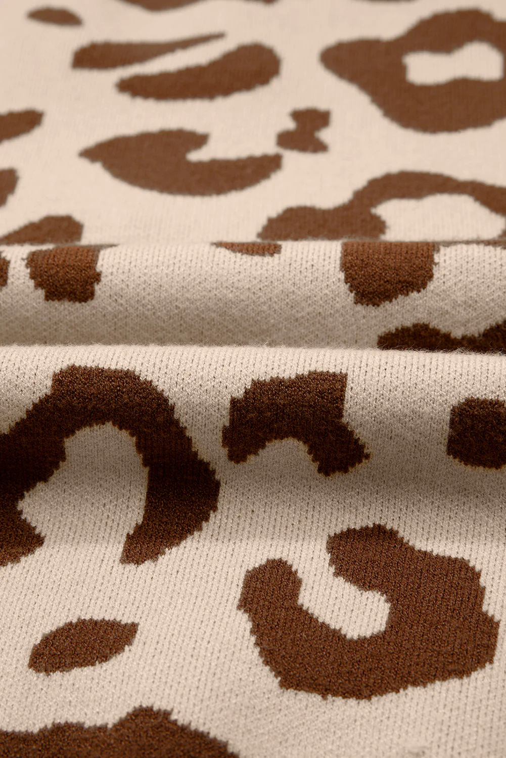 Threaded Pear June Printed Knit Casual Sweater - Image 5