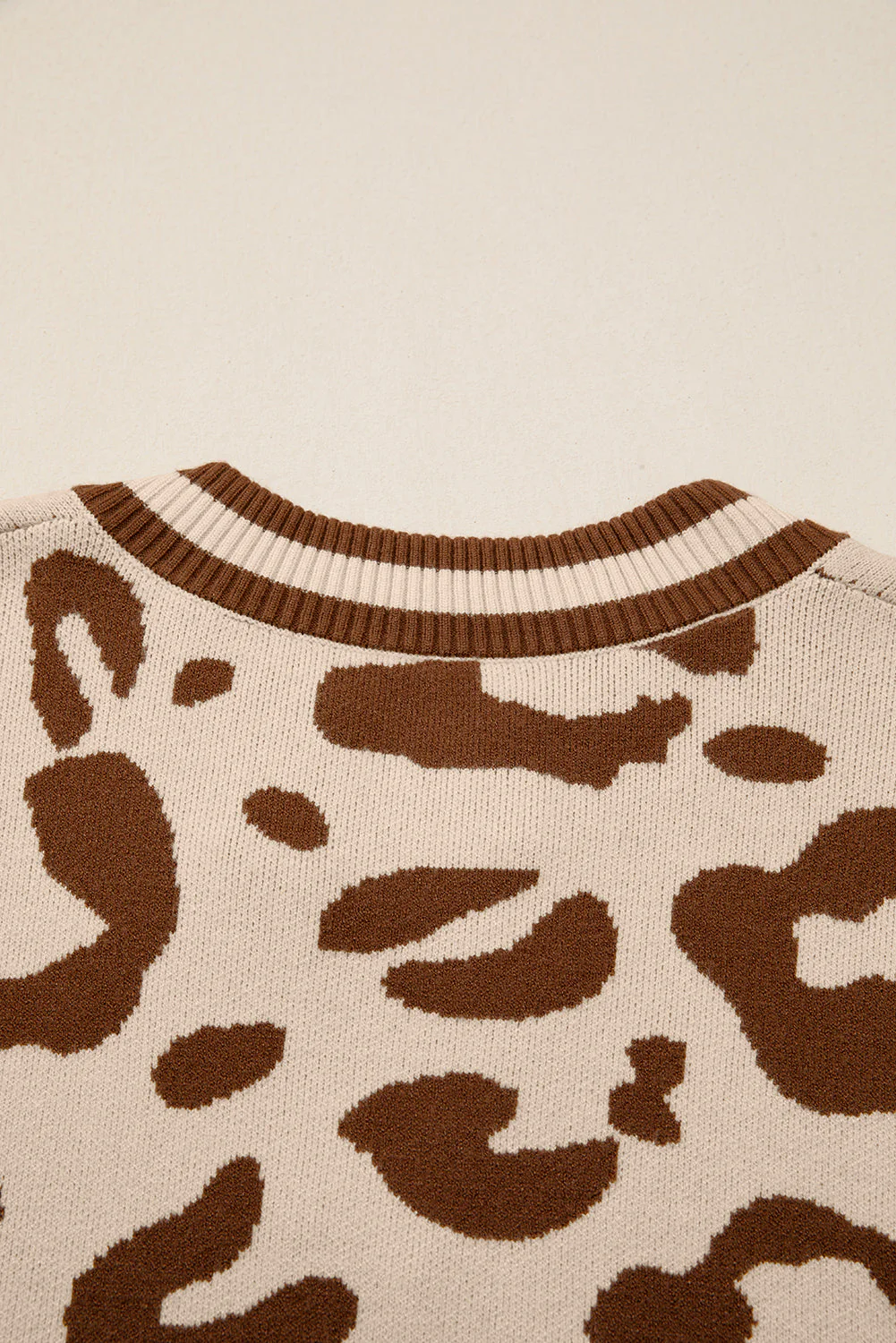 Threaded Pear June Printed Knit Casual Sweater - Image 6