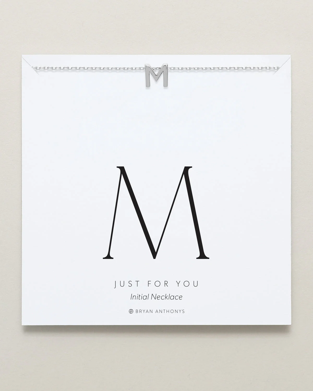 Just For You Initial Necklace — M - Image 2