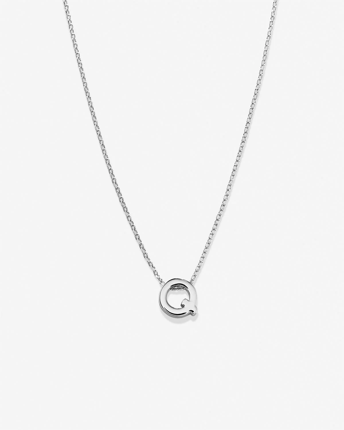 Just For You Initial Necklace — Q - Image 5