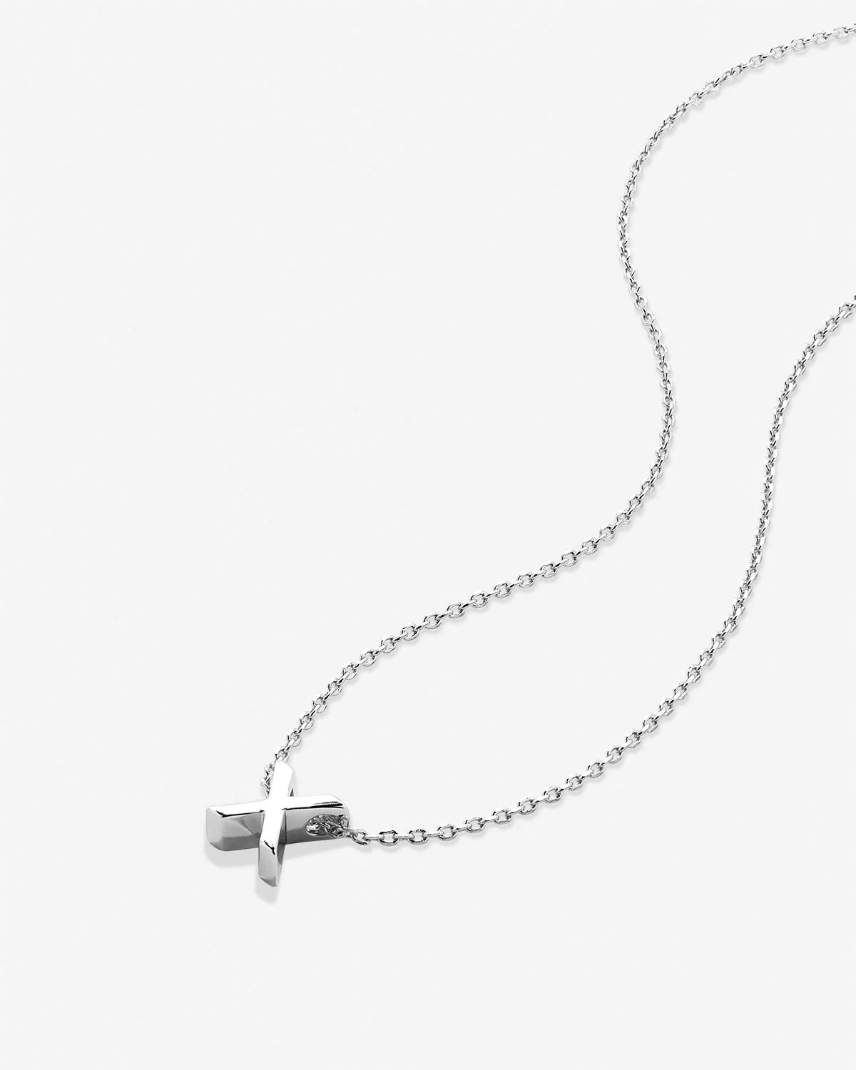 Just For You Initial Necklace — X - Image 6