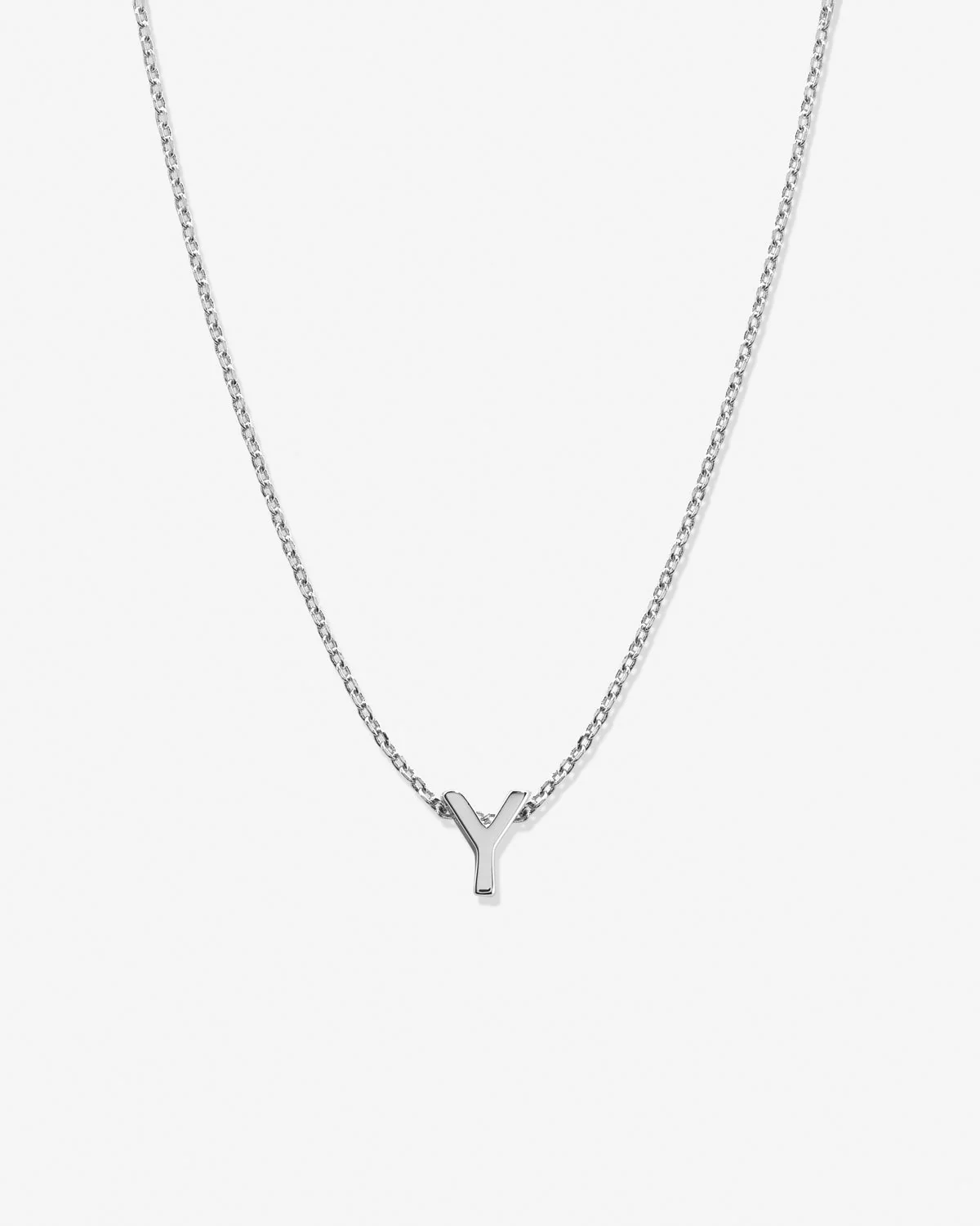 Just For You Initial Necklace — Y - Image 5