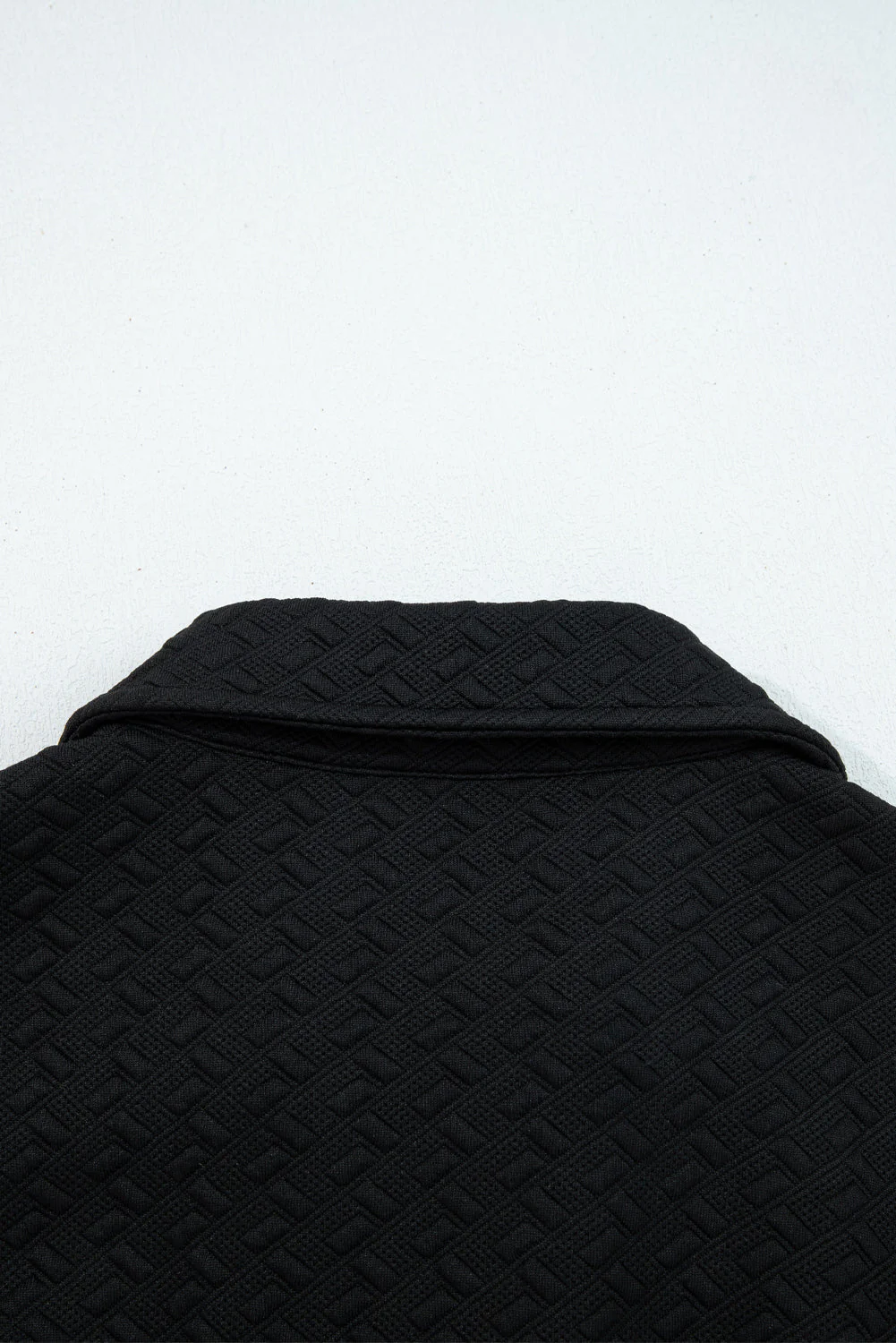 Threaded Pear Keziah Patchwork Polo Collar Pullover - Image 6