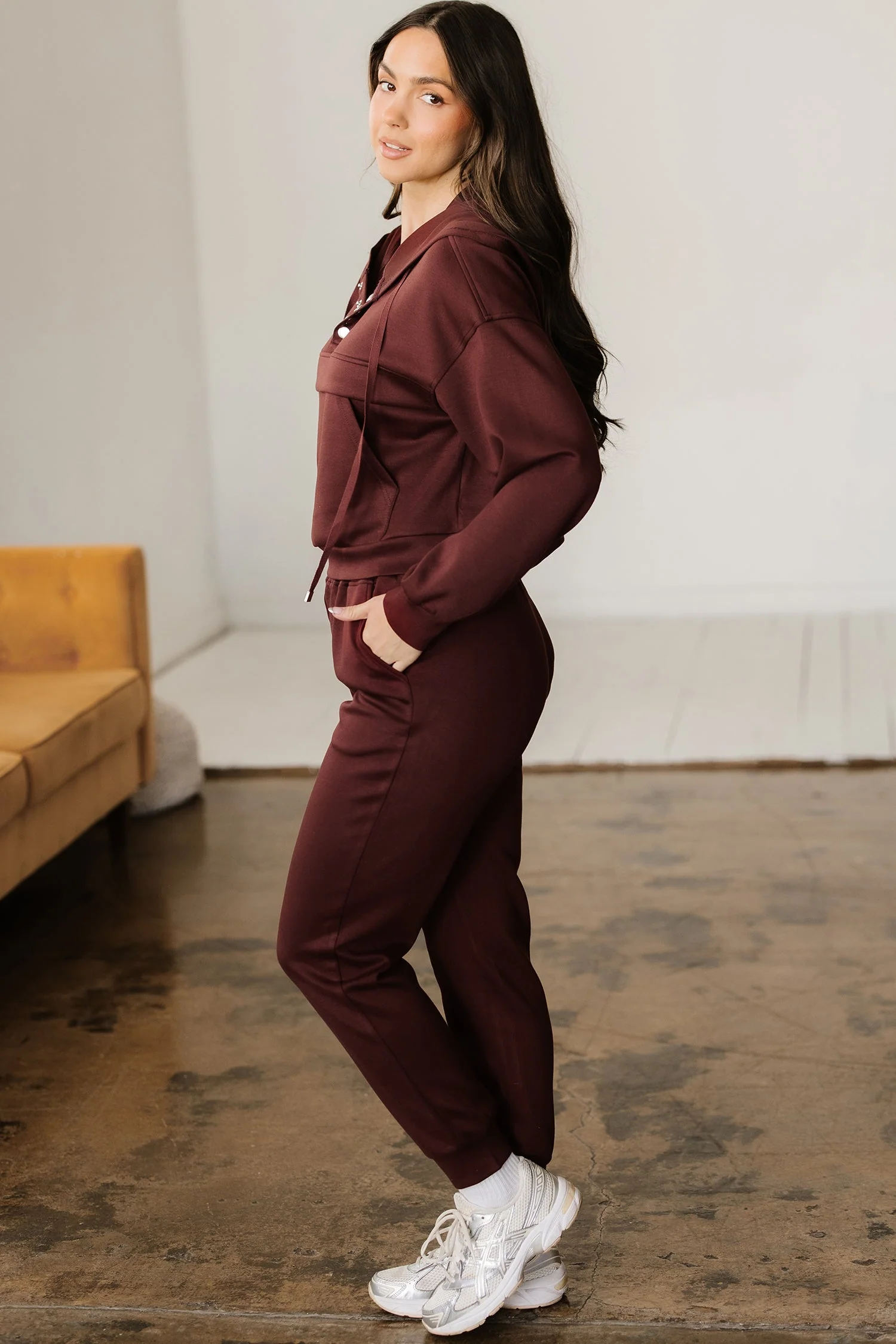 Threaded Pear Kimberly Hoodie Jogger 2pcs Set - Image 3