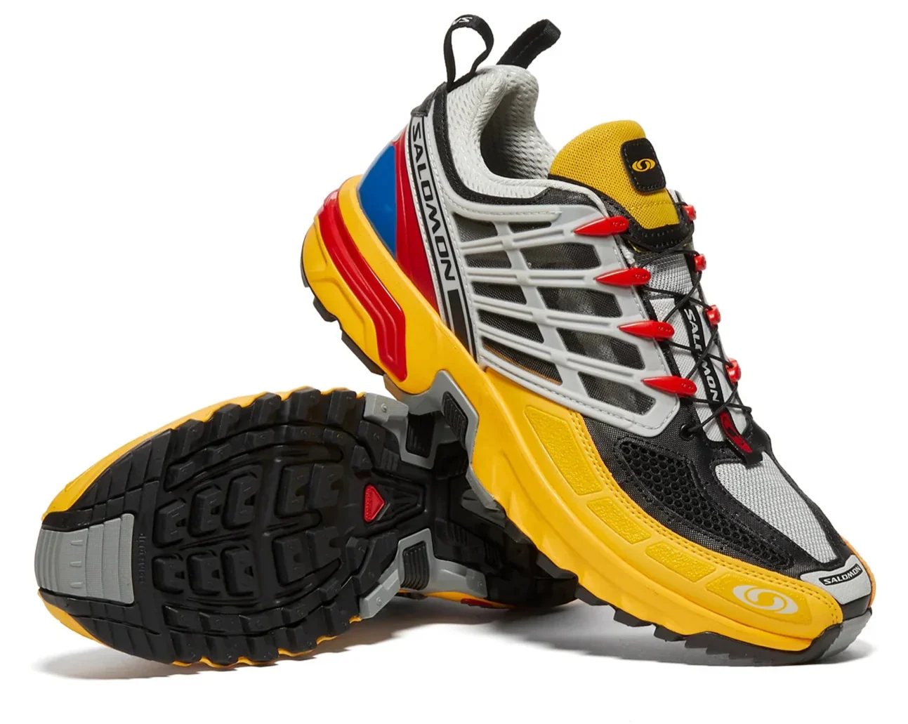 Salomon Men's Acs Pro 'Black Lemon High Risk Red' - Image 4