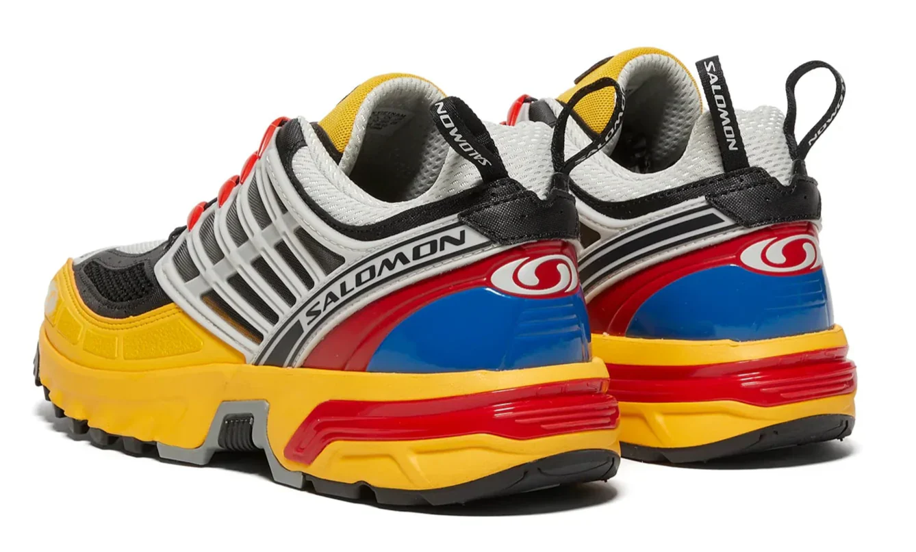 Salomon Men's Acs Pro 'Black Lemon High Risk Red' - Image 5