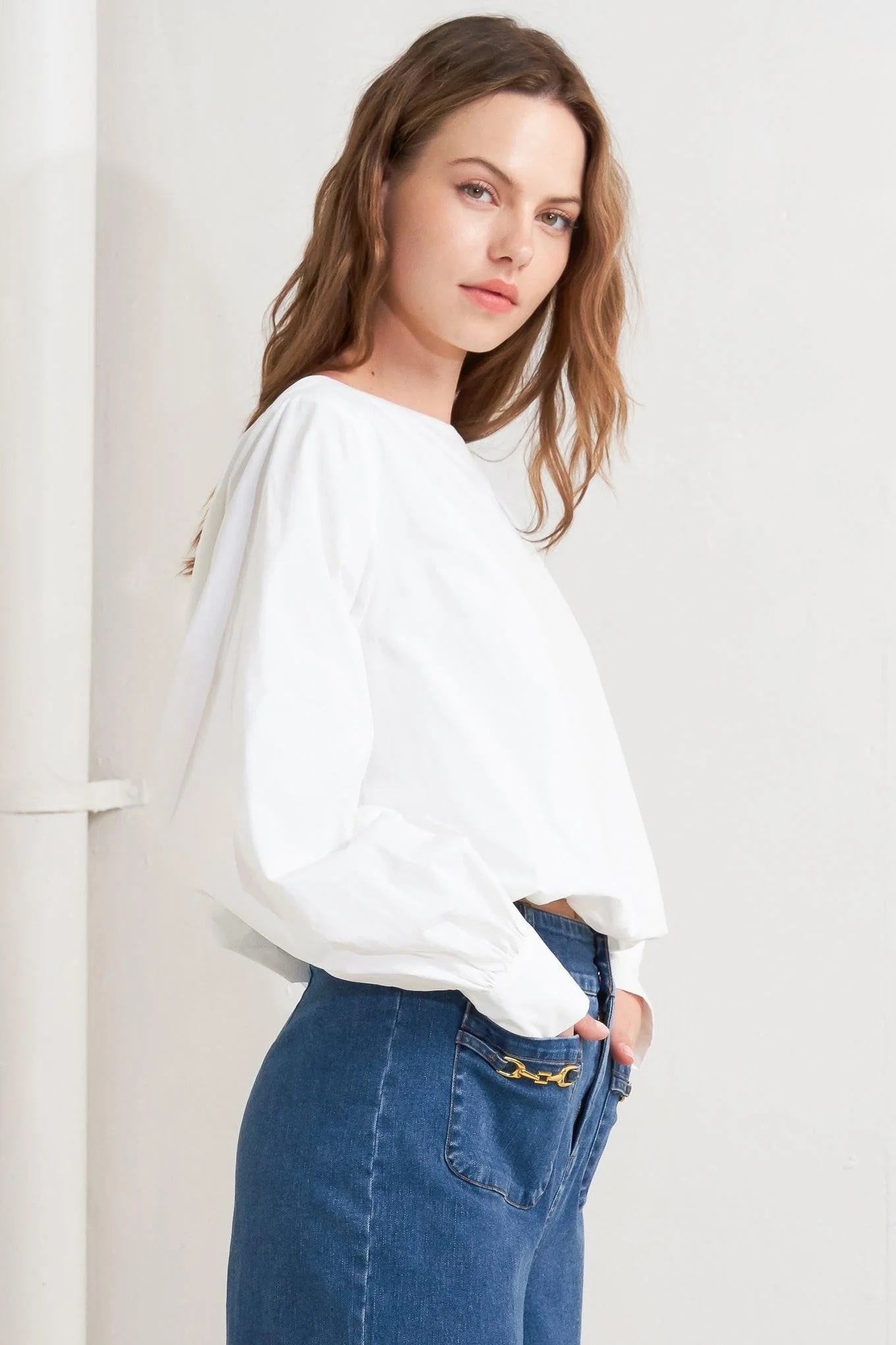 Lauren Touch Woven Top - Image 7