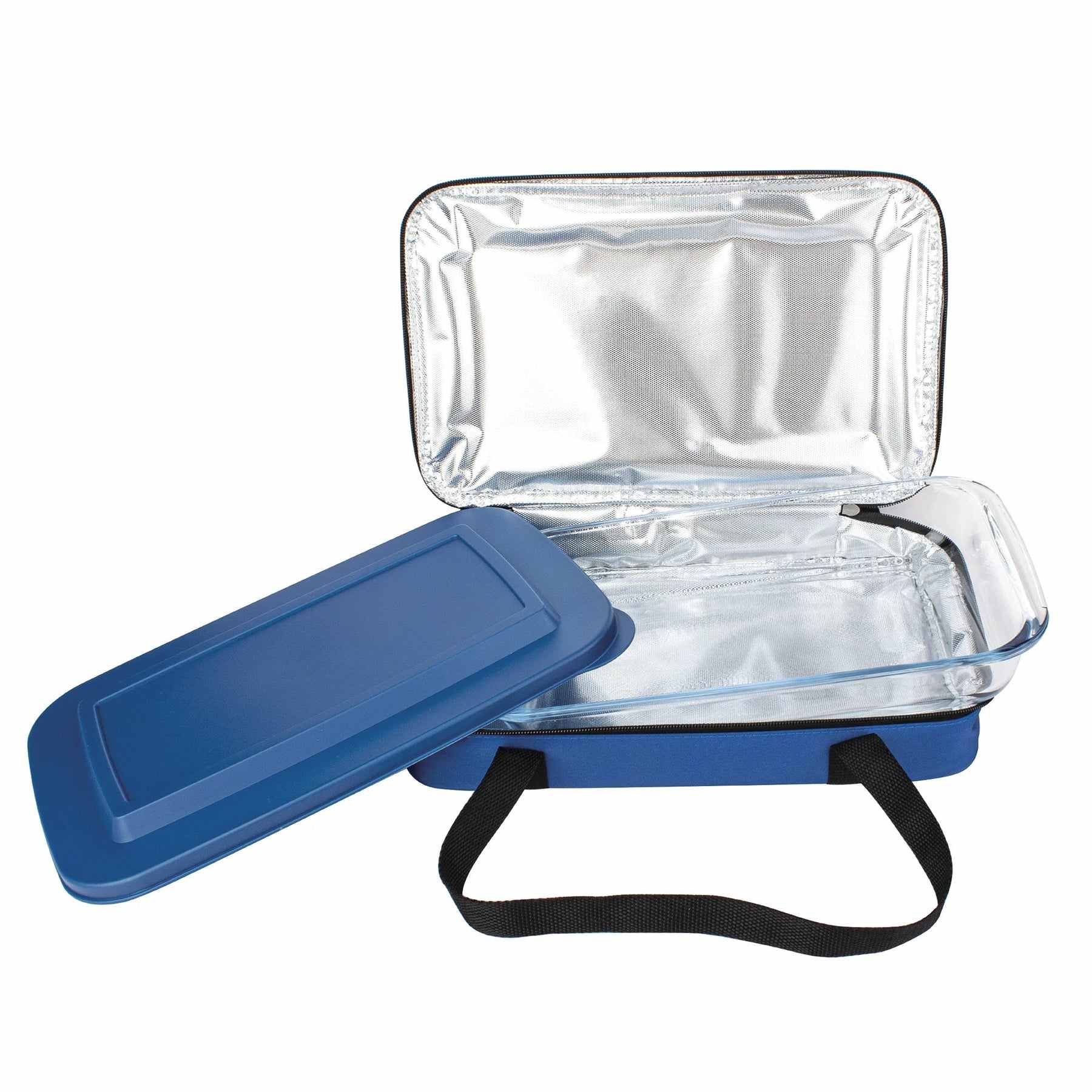 Le Regalo Glass Casserole With Insulated Carry Bag