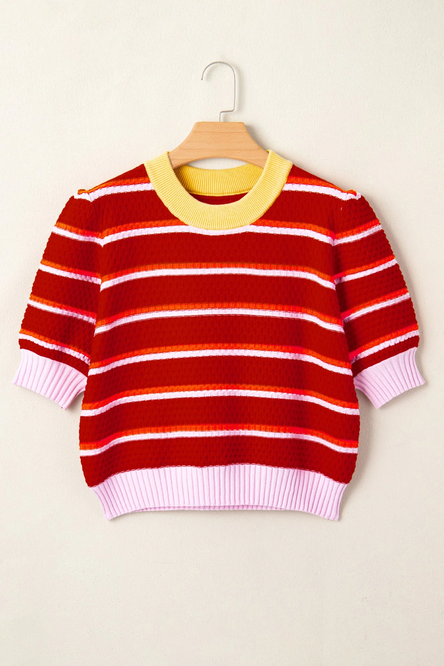 Threaded Pear Lennox Trim Half Sleeve Sweater - Image 7